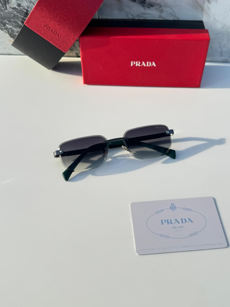 Pra__da 122 green shaded  SUNGLASS