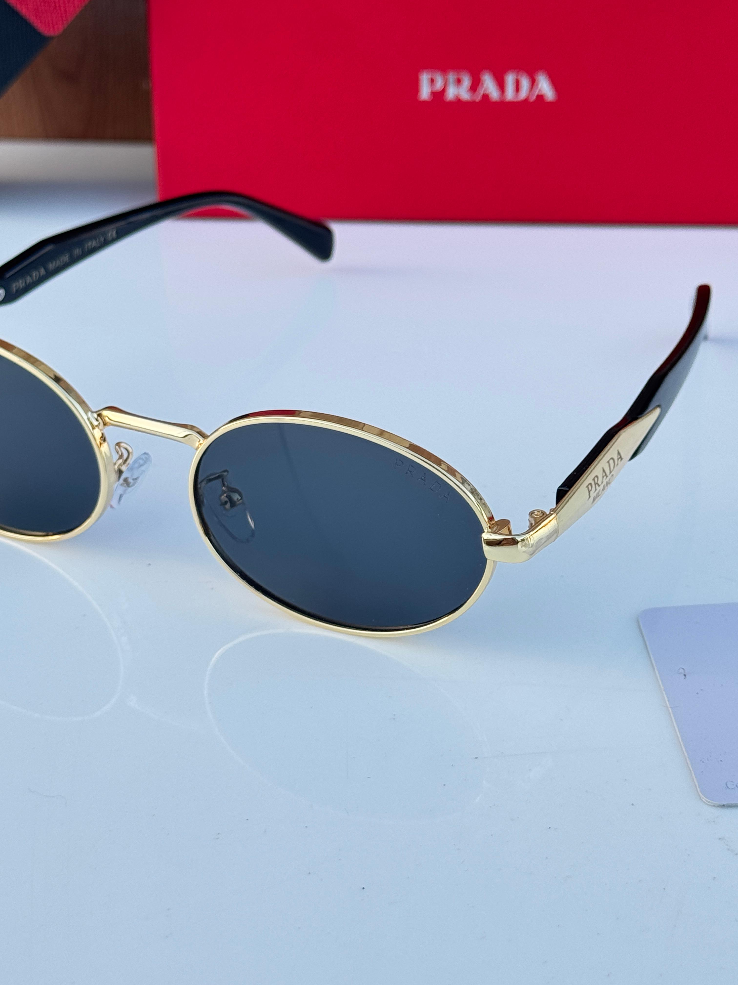 Pra_da 8007 gold black  SUNGLASS