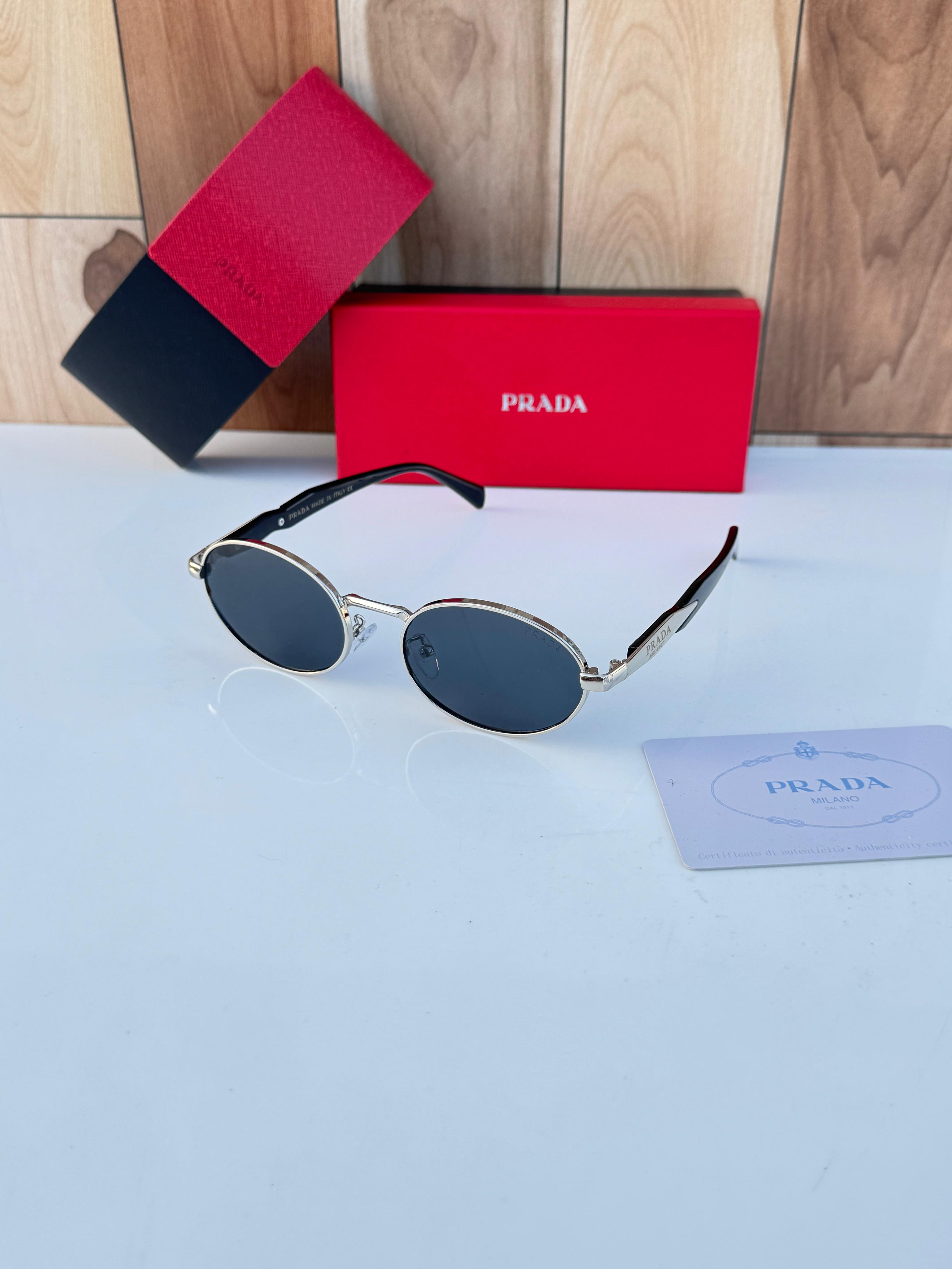 Pra_da 8007 gold black  SUNGLASS