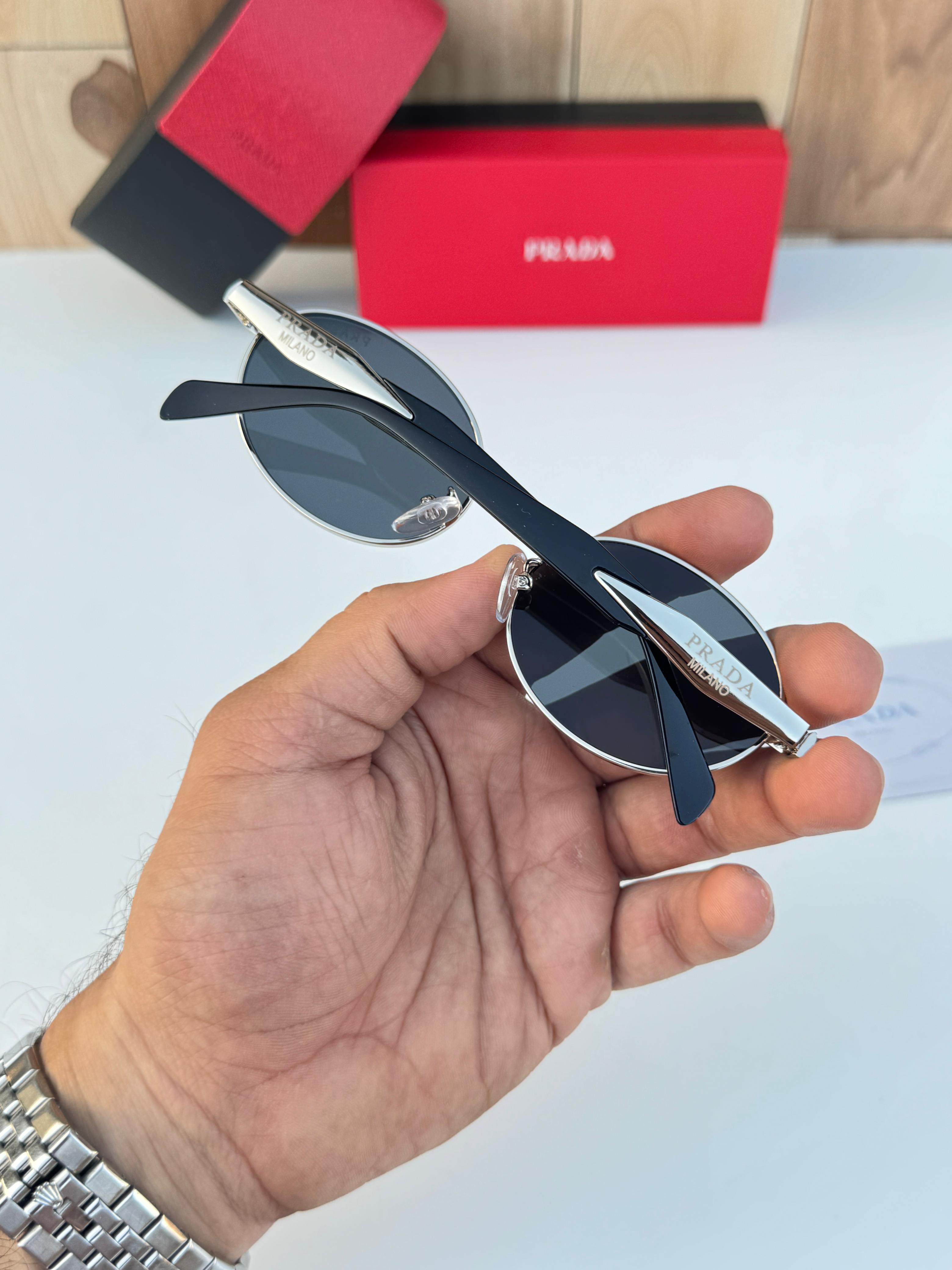 Pra_da 8007 gold black  SUNGLASS