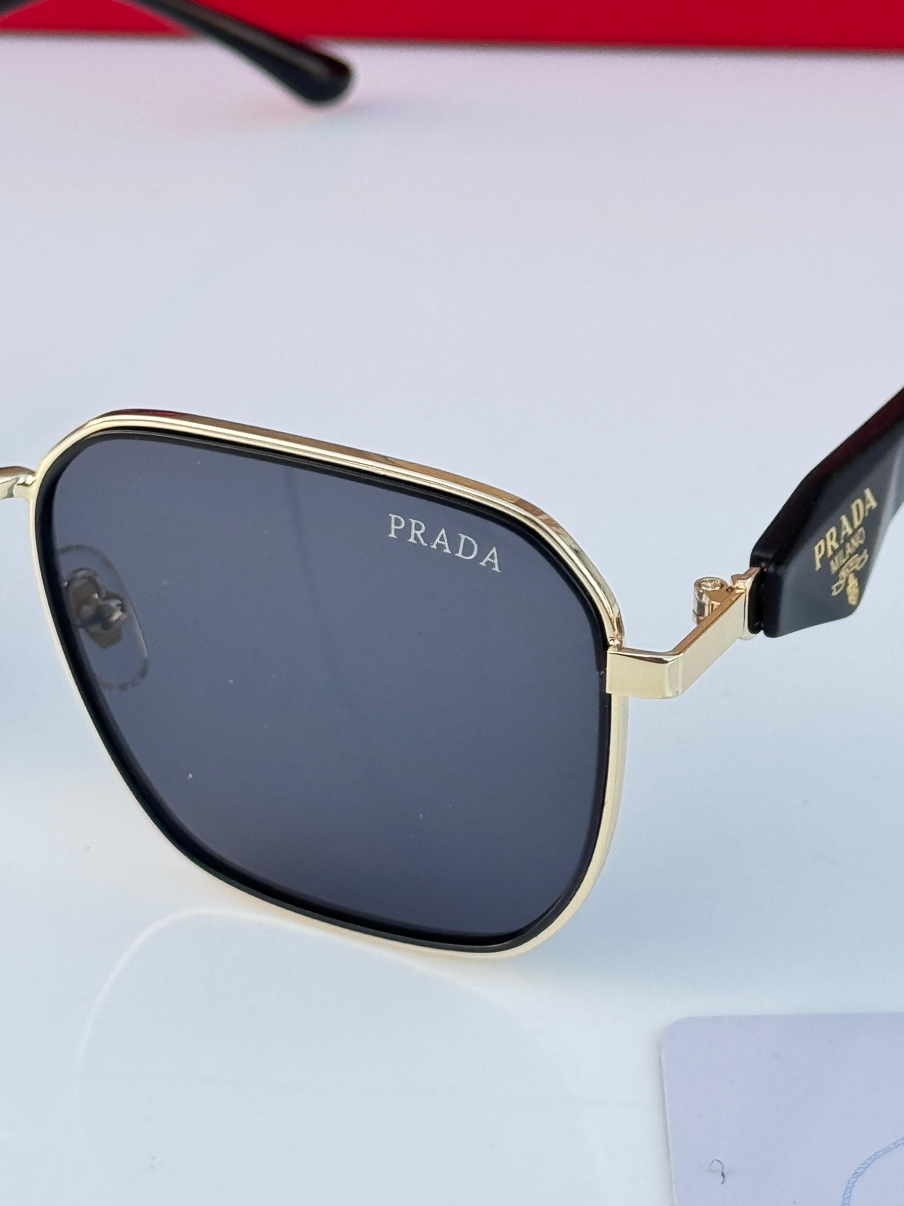 Pr_ada 119 gold black  SUNGLASS
