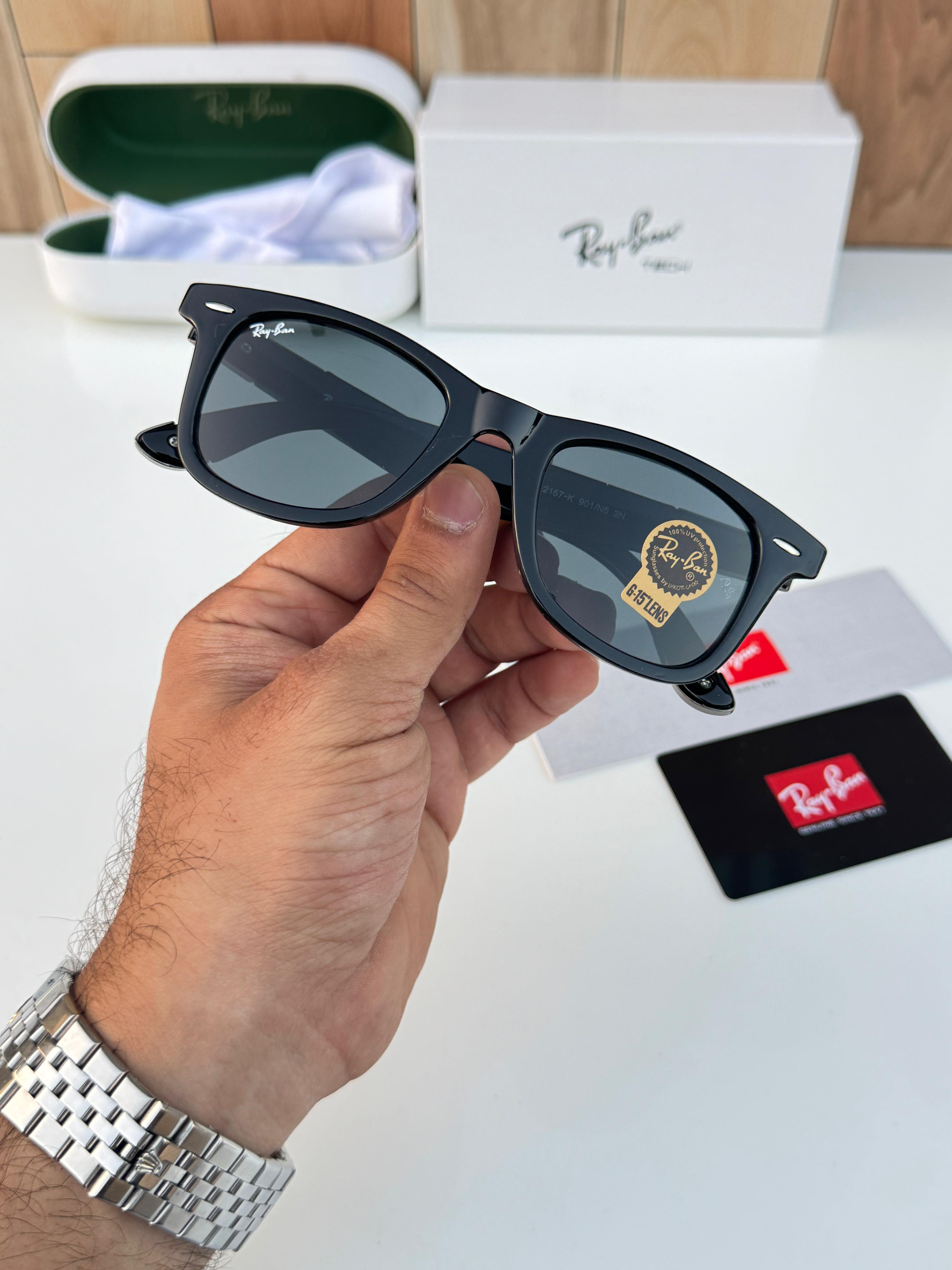 Ray_ban 2157 black SUNGLASS