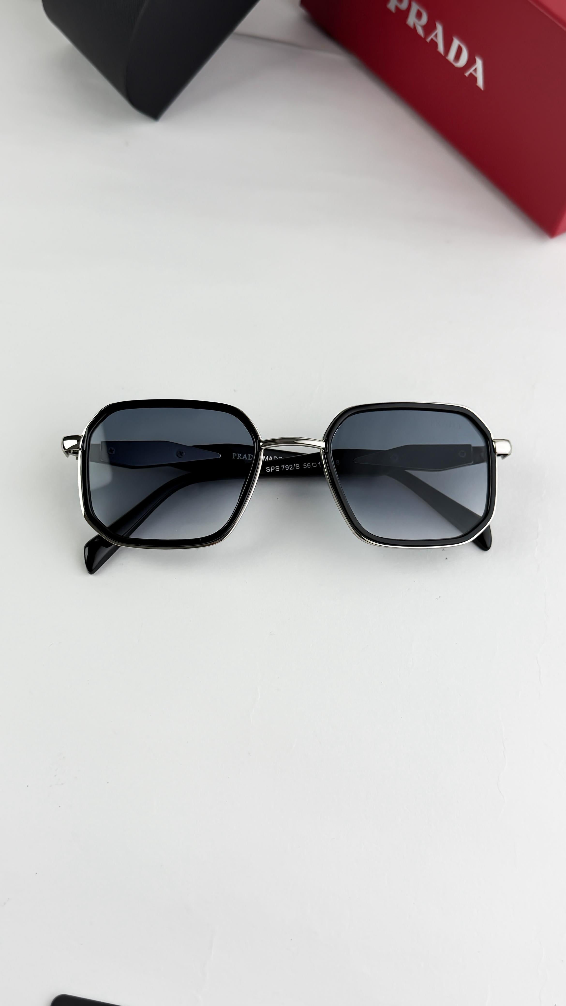 PRA__DA SILVER BLUE 792  SUNGLASS