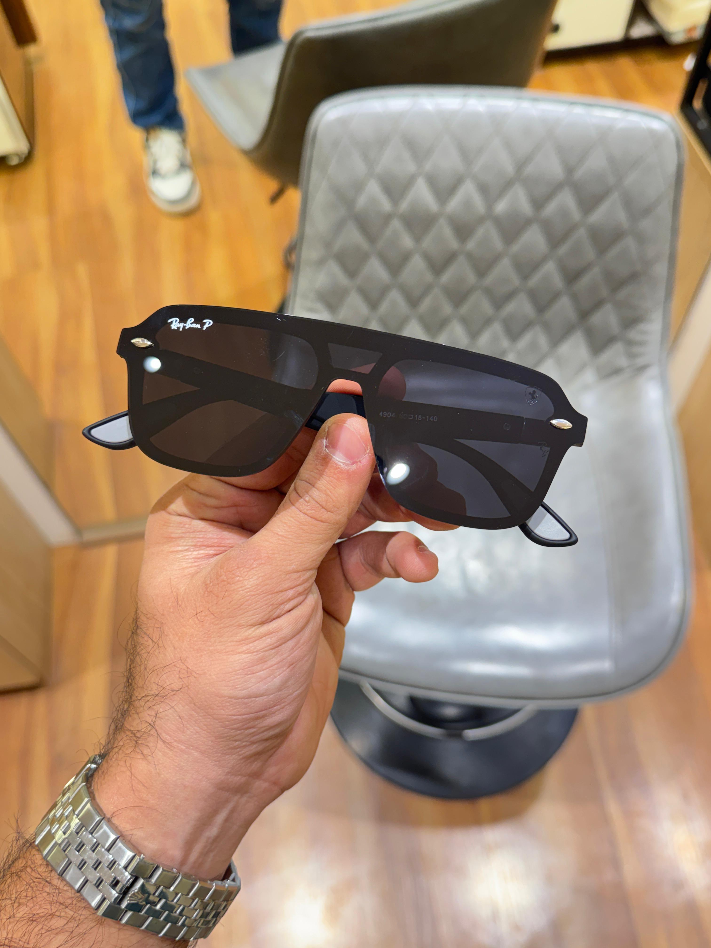 Ra_yban 4904 black  sunglass