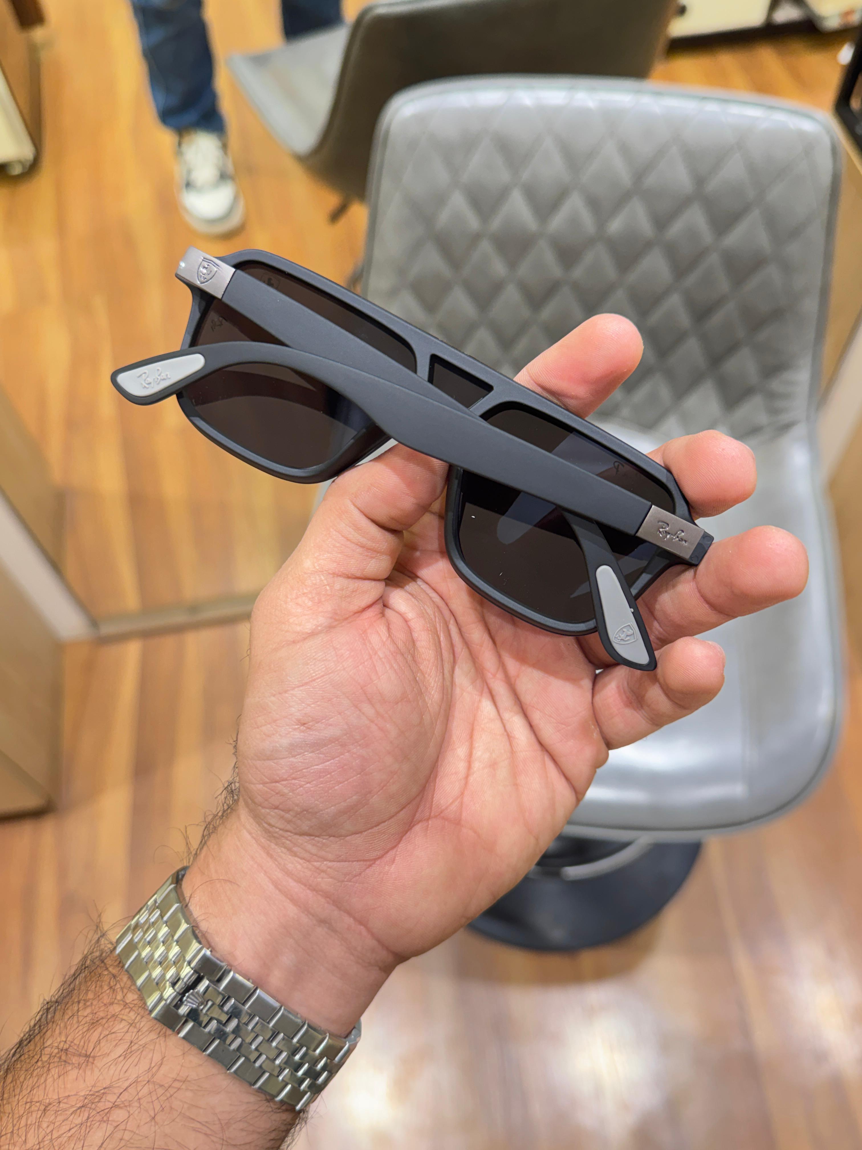 Ra_yban 4904 black  sunglass