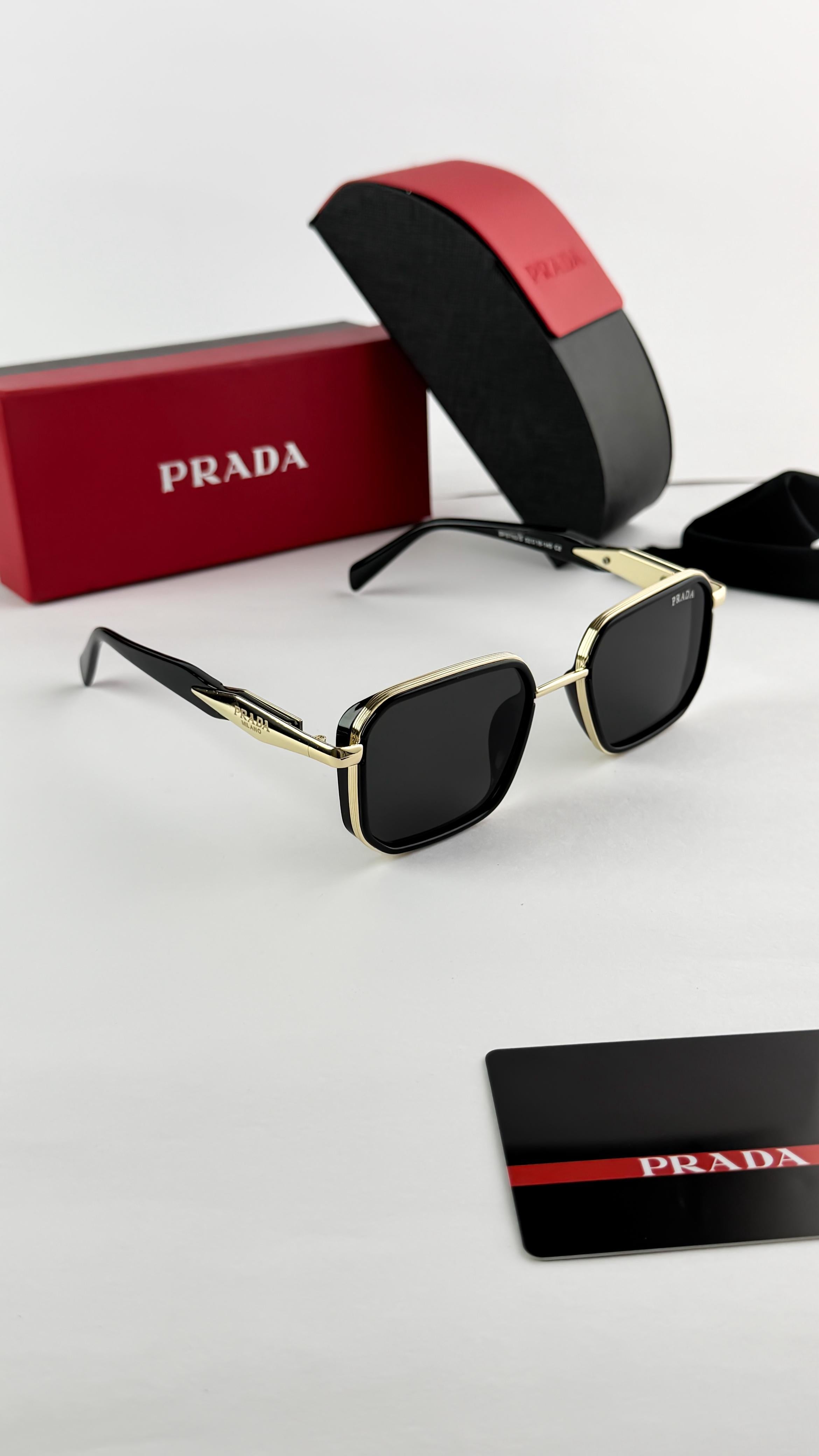 PRA__DA GOLD BLACK 792  SUNGLASS