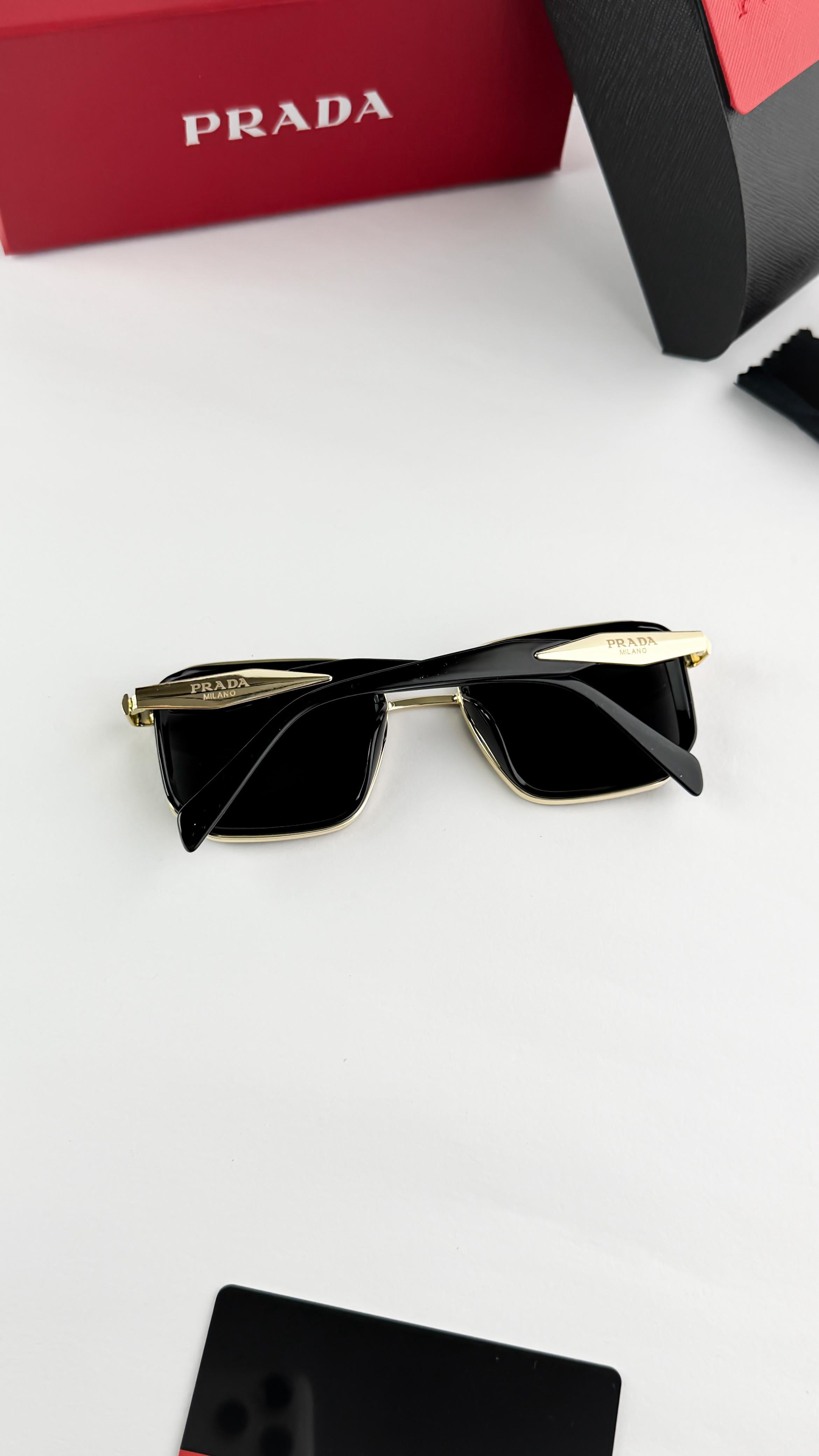 PRA__DA GOLD BLACK 792  SUNGLASS