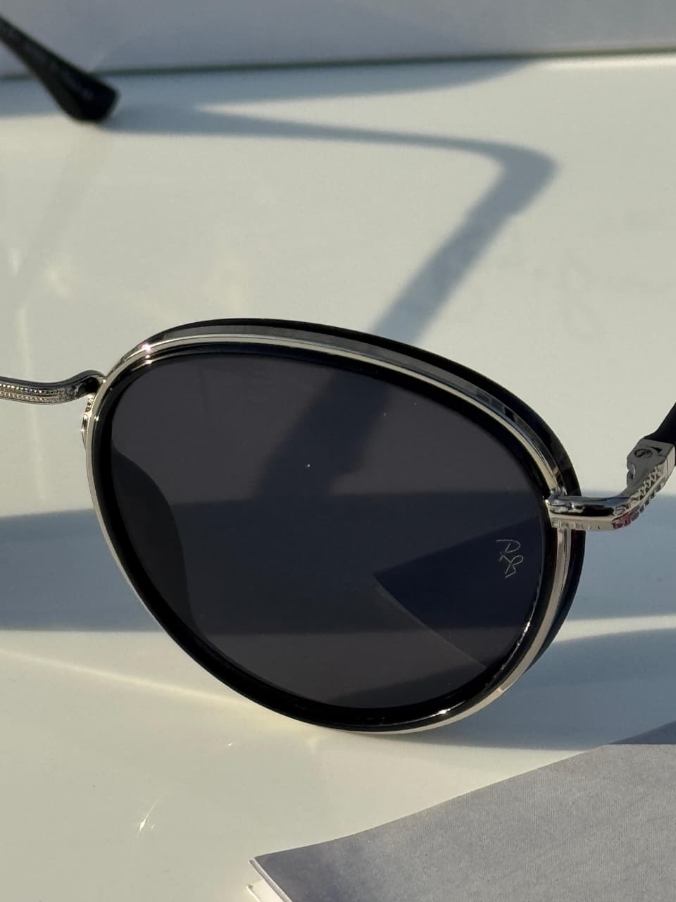 Ray_ban 299 silver black  SUNGLASS