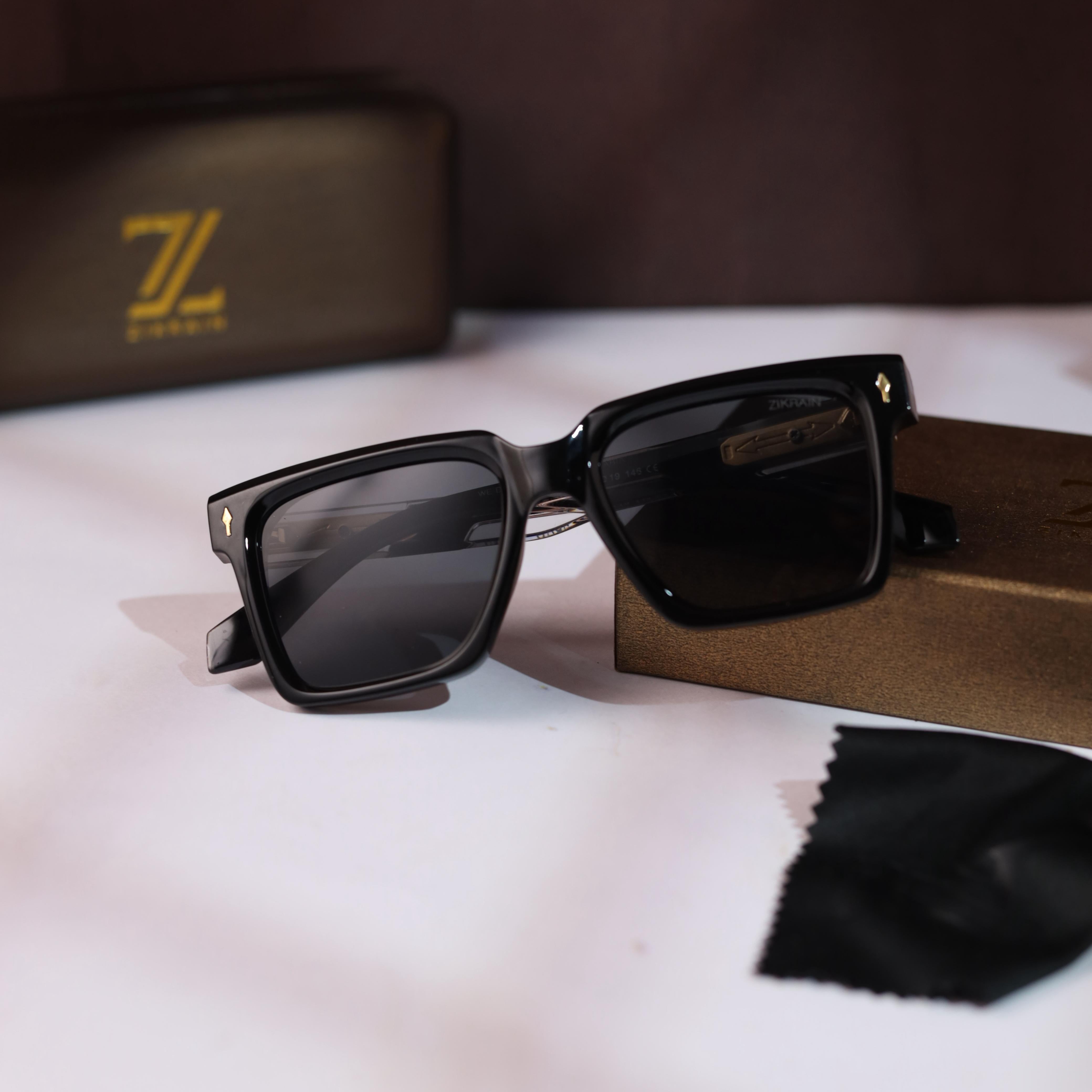 Zikr__ain 62010 black SUNGLASS