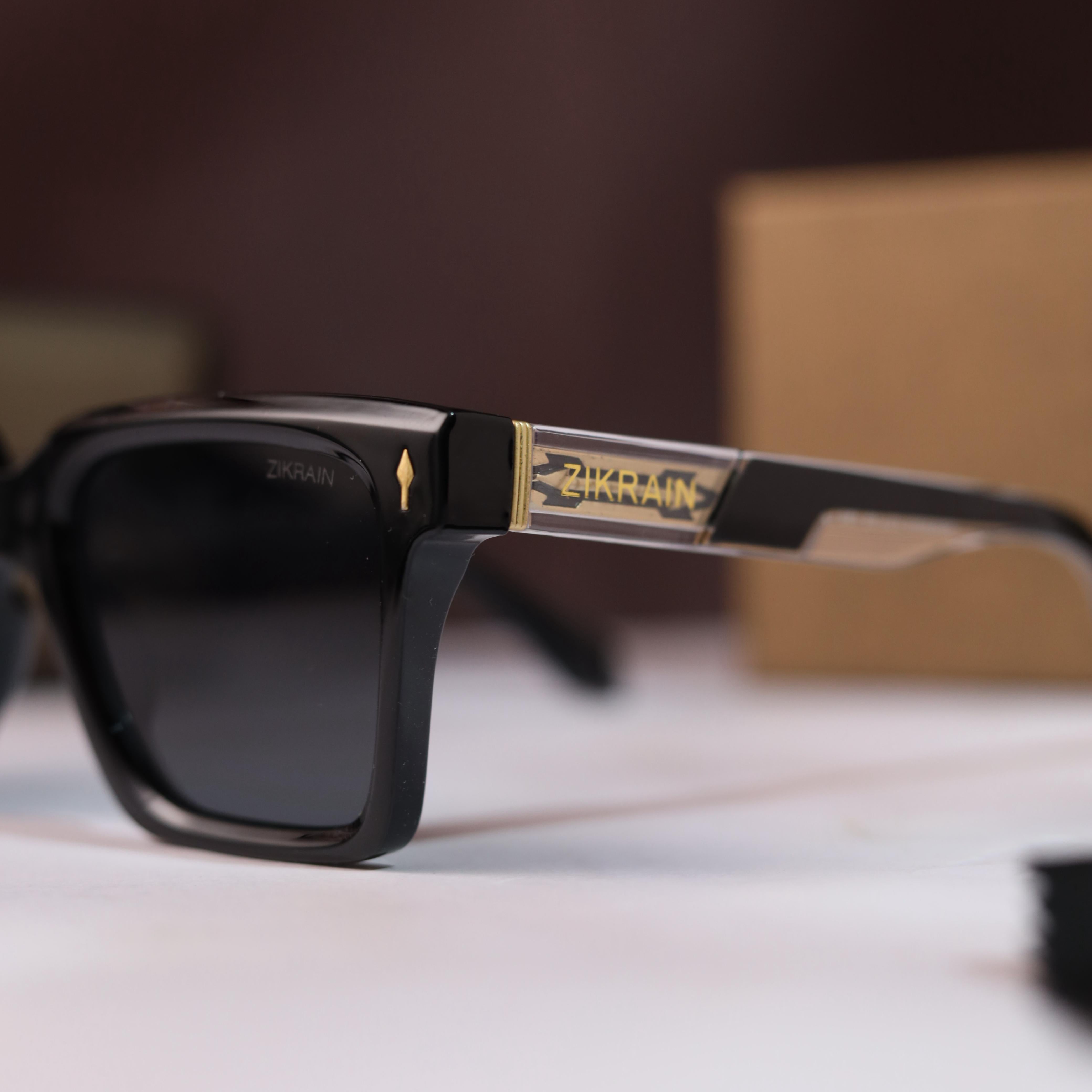 Zikr__ain 62010 black SUNGLASS