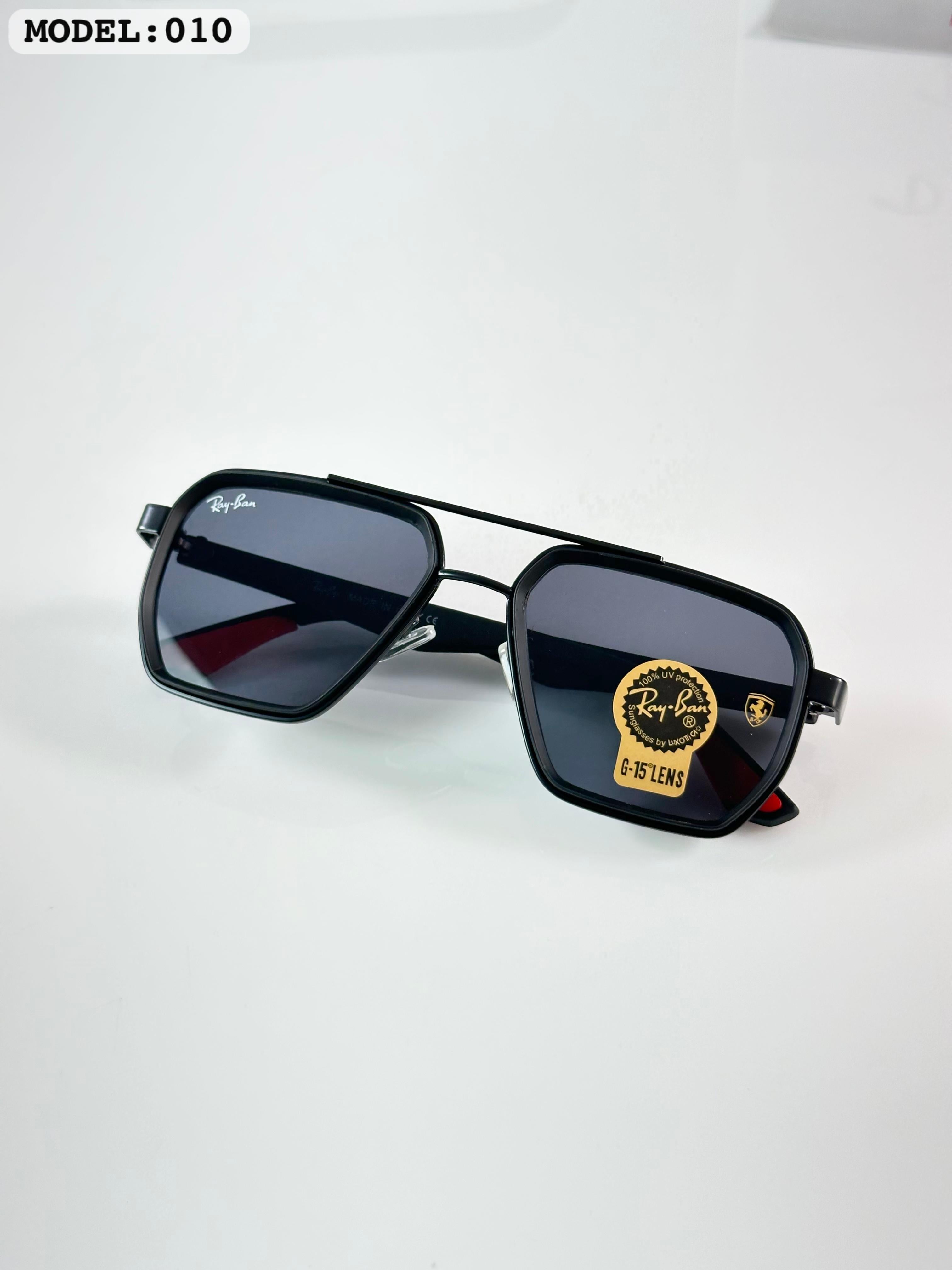 RAY_BAN 010 BLACK  SUNGLASS