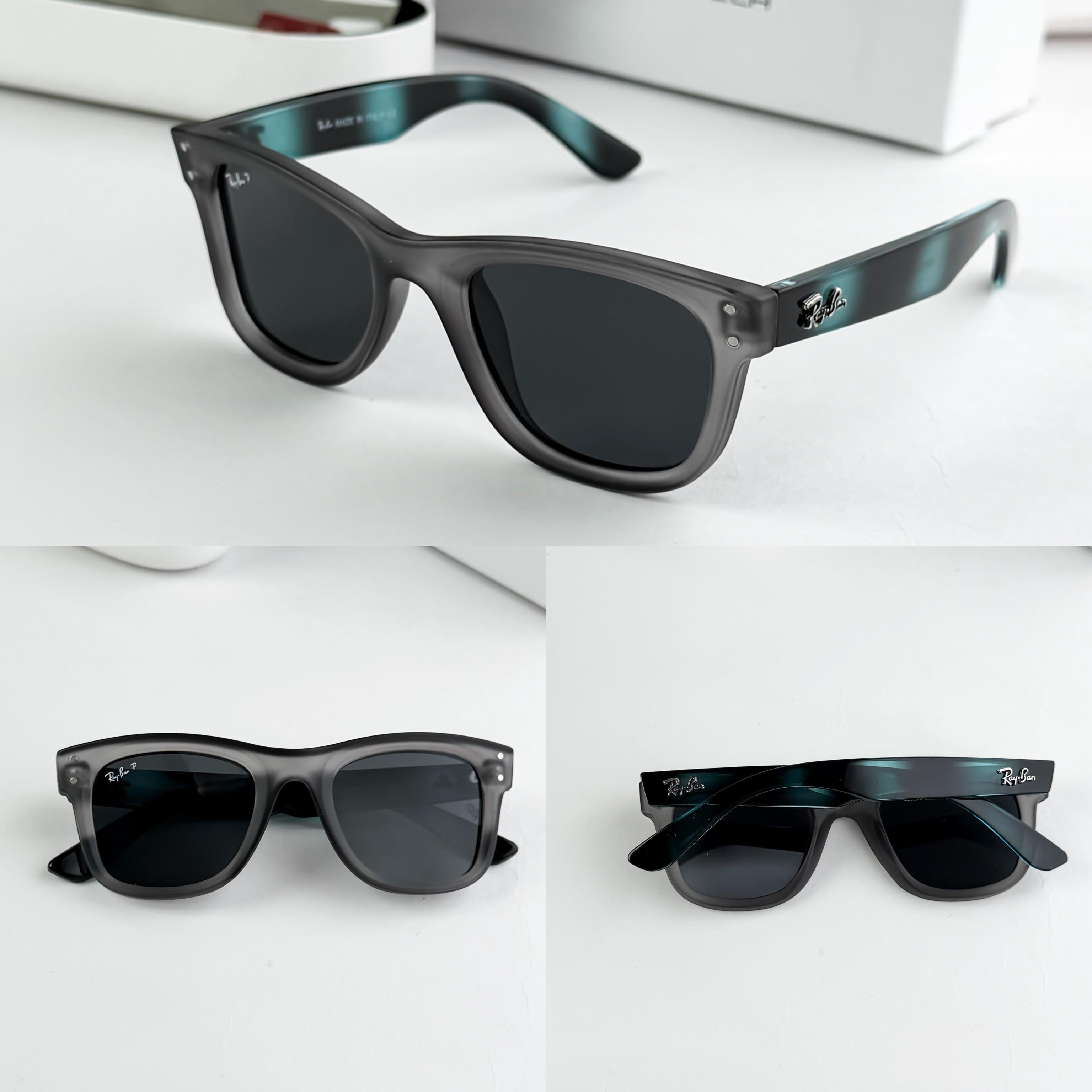 RA__YBAN BLUE GREY 0502 SUNGLASS