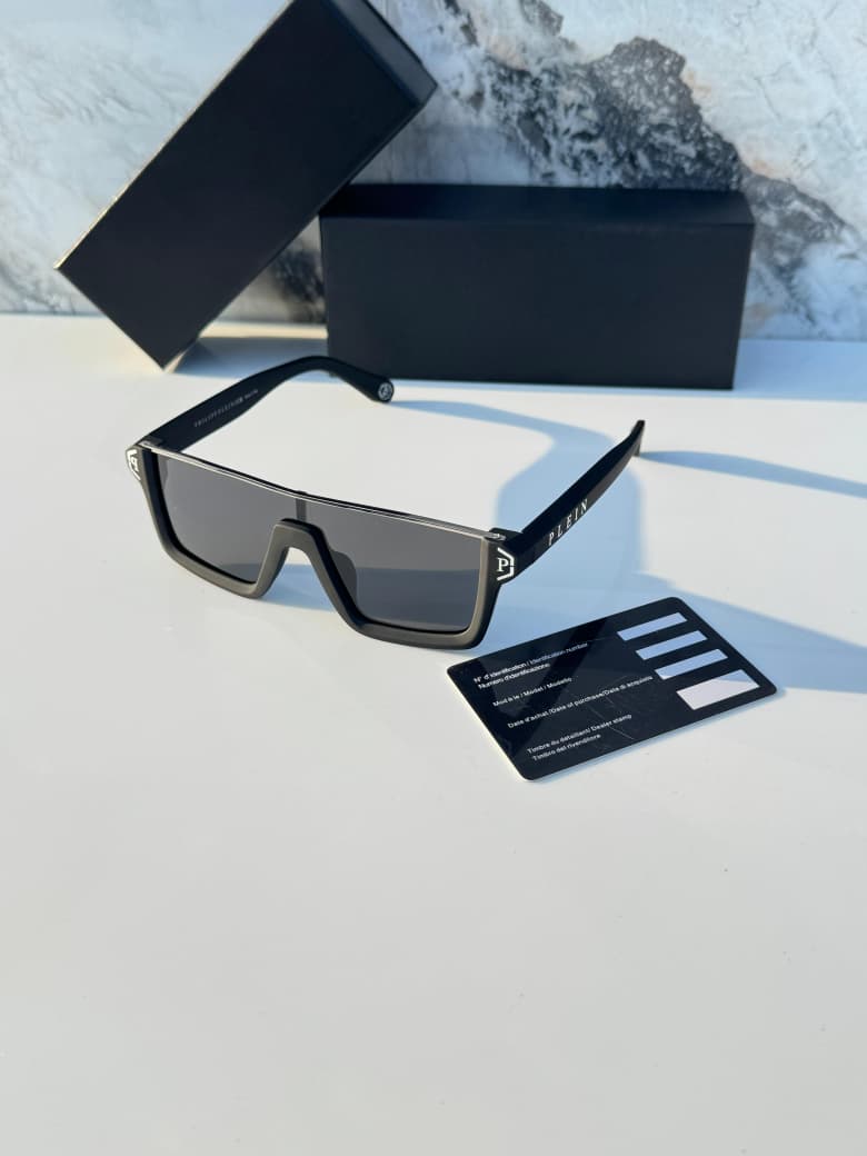 Ph__ilip plein 147 black silver  SUNGLASS