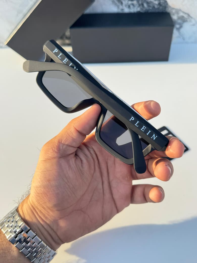 Ph__ilip plein 147 black silver  SUNGLASS