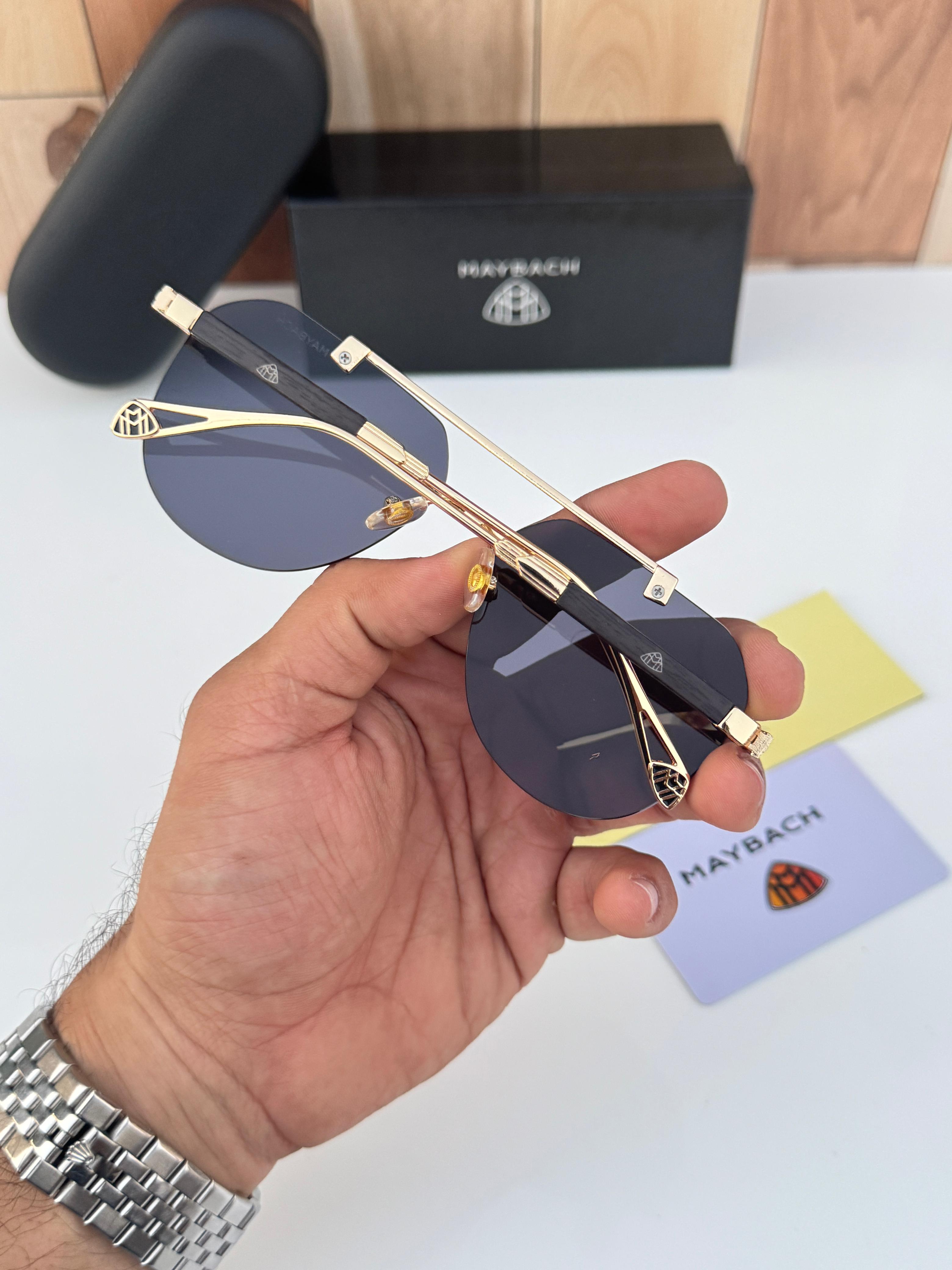 May__bach 3114 gold black  SUNGLASS