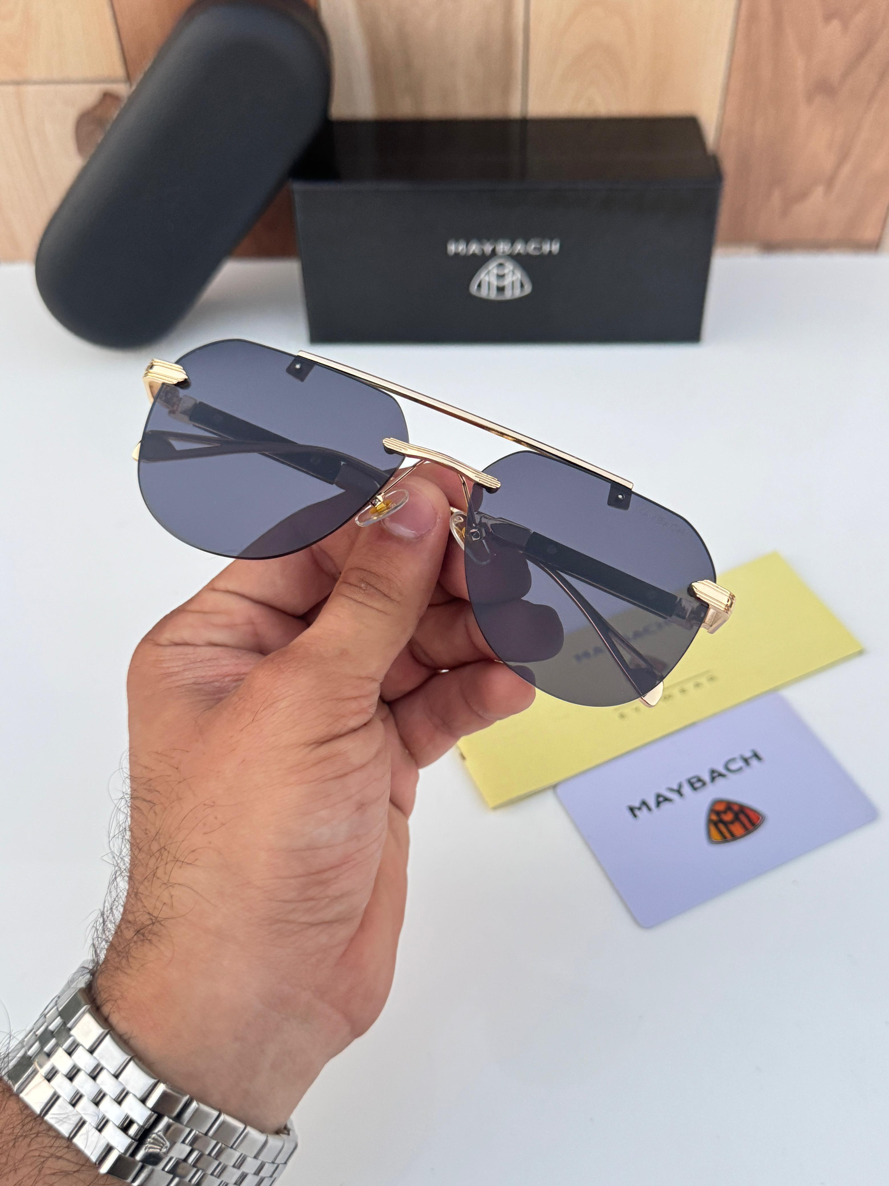 May__bach 3114 gold black  SUNGLASS