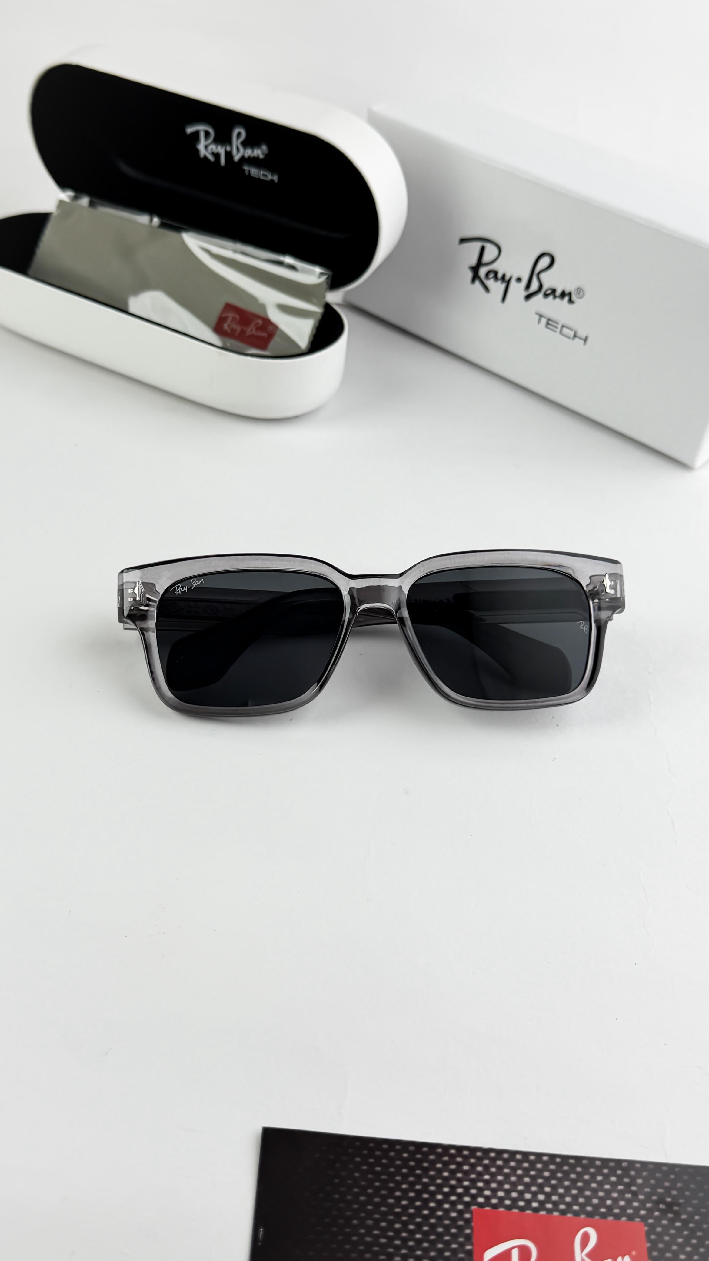 RA_YBAN GREY BLACK 1171 SUNGLASS