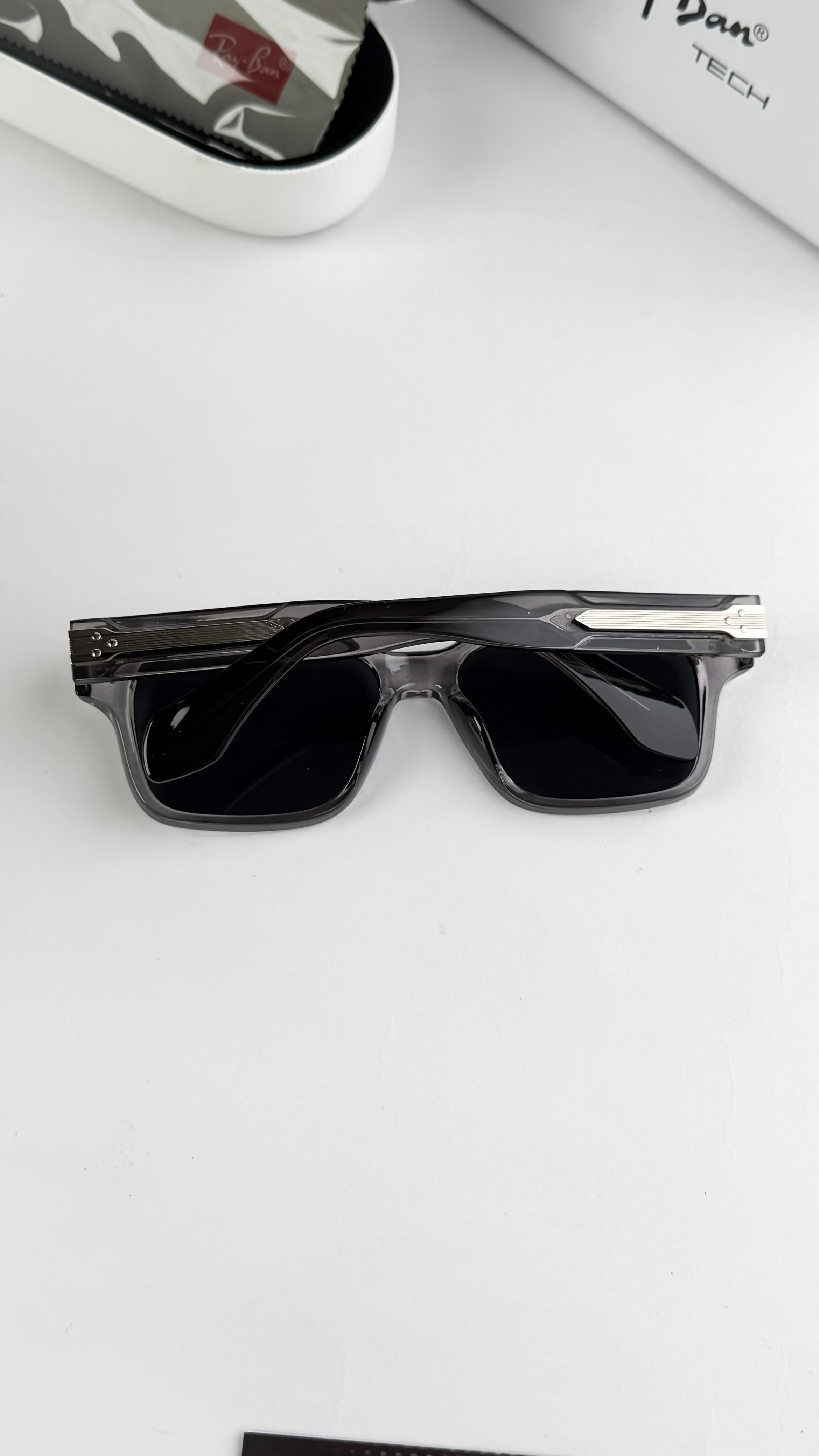 RA_YBAN GREY BLACK 1171 SUNGLASS