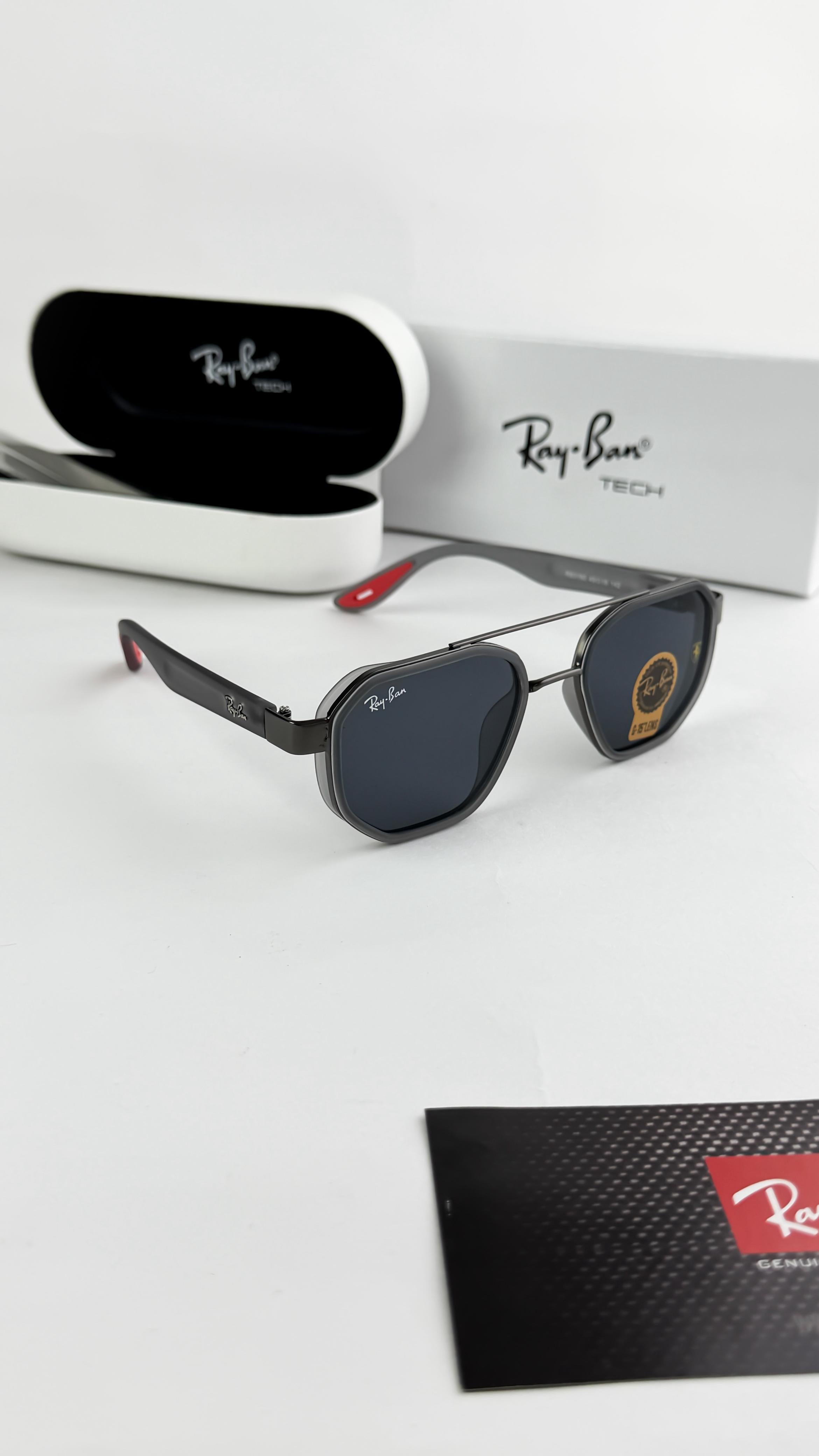 RAY_BAN GREY BLACK 316 SUNGLASS
