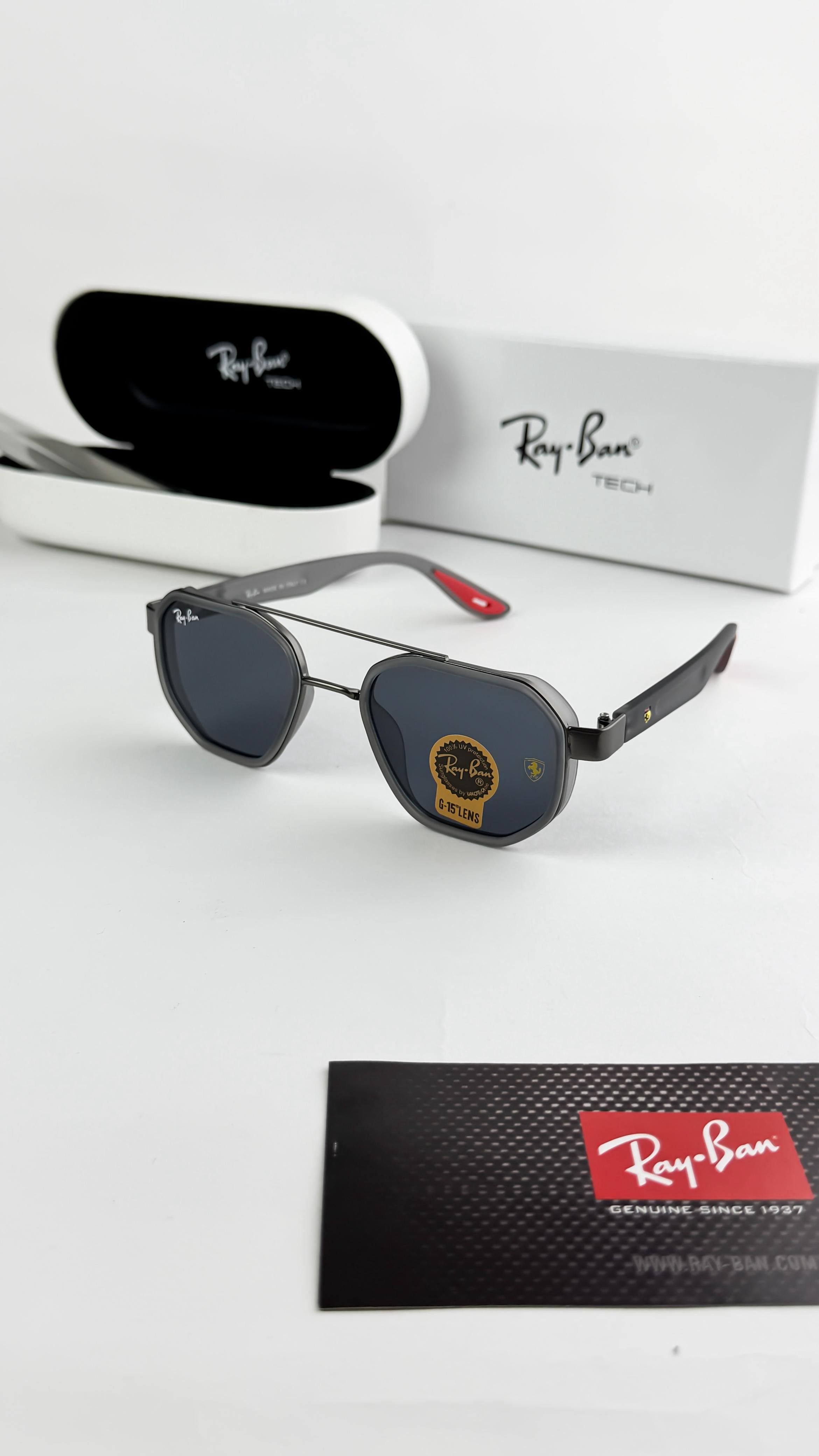 RAY_BAN GREY BLACK 316 SUNGLASS