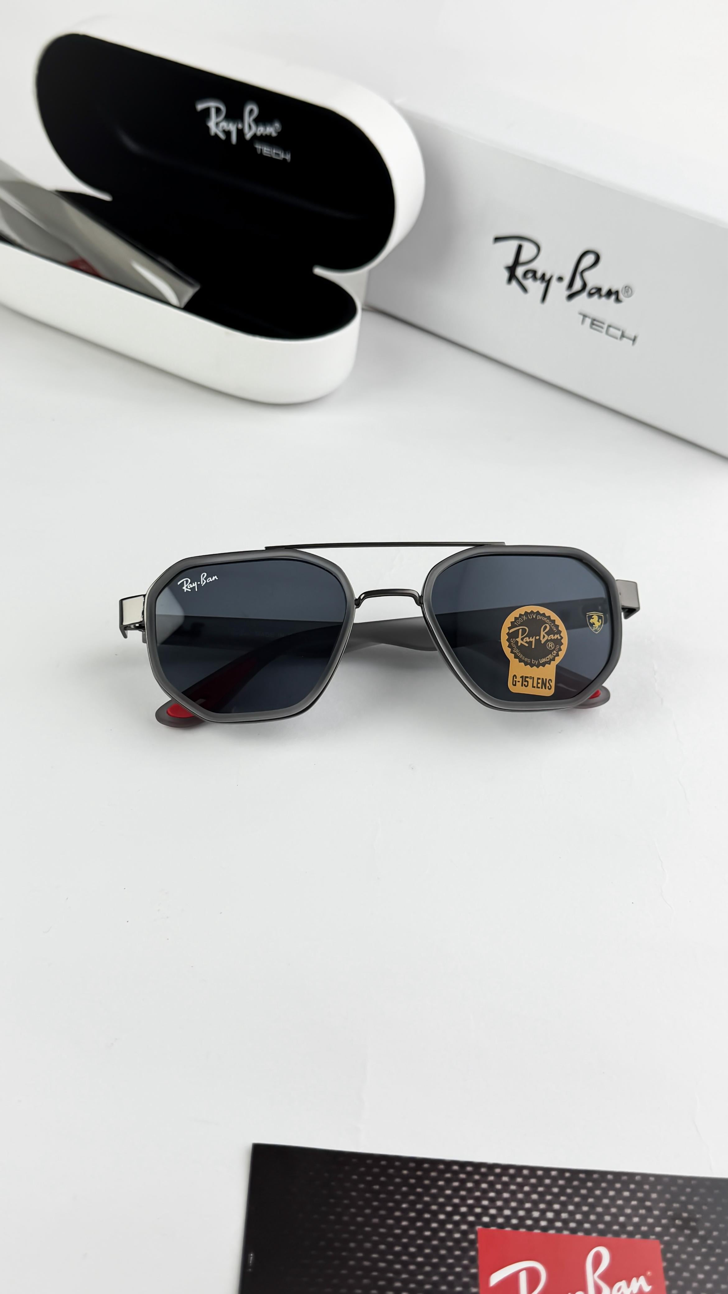 RAY_BAN GREY BLACK 316 SUNGLASS