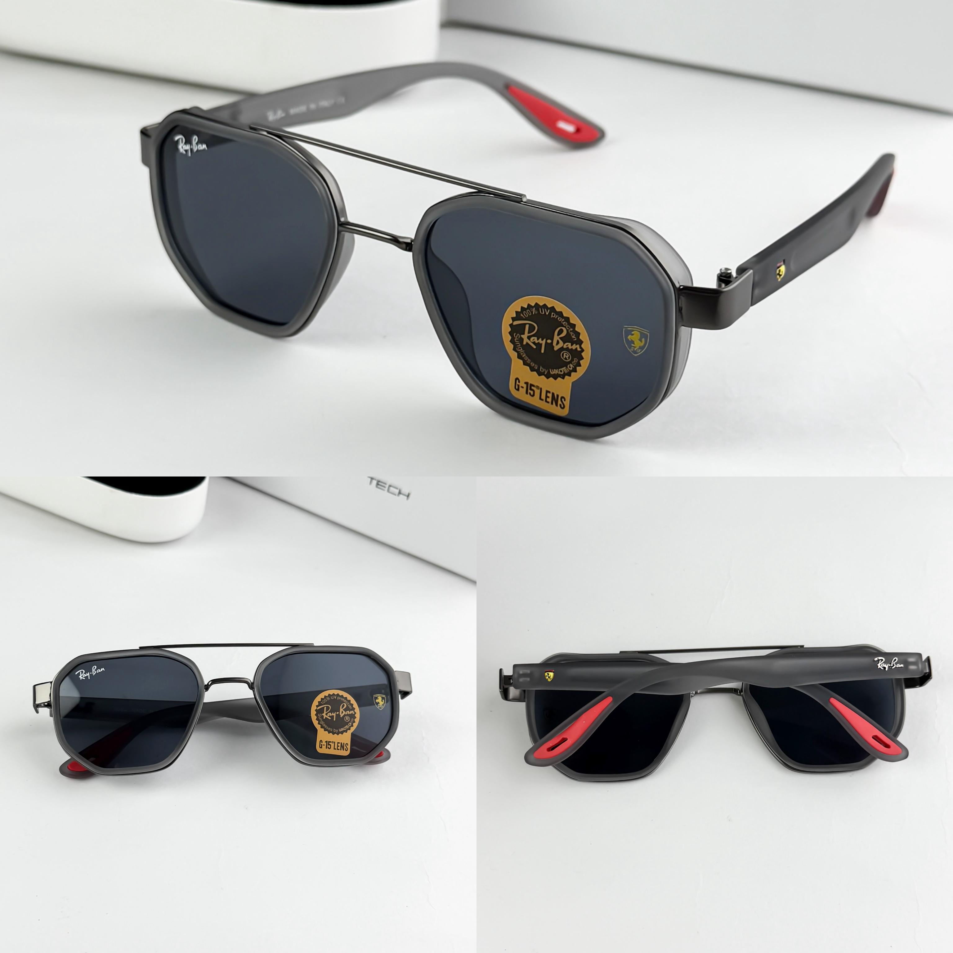 RAY_BAN GREY BLACK 316 SUNGLASS