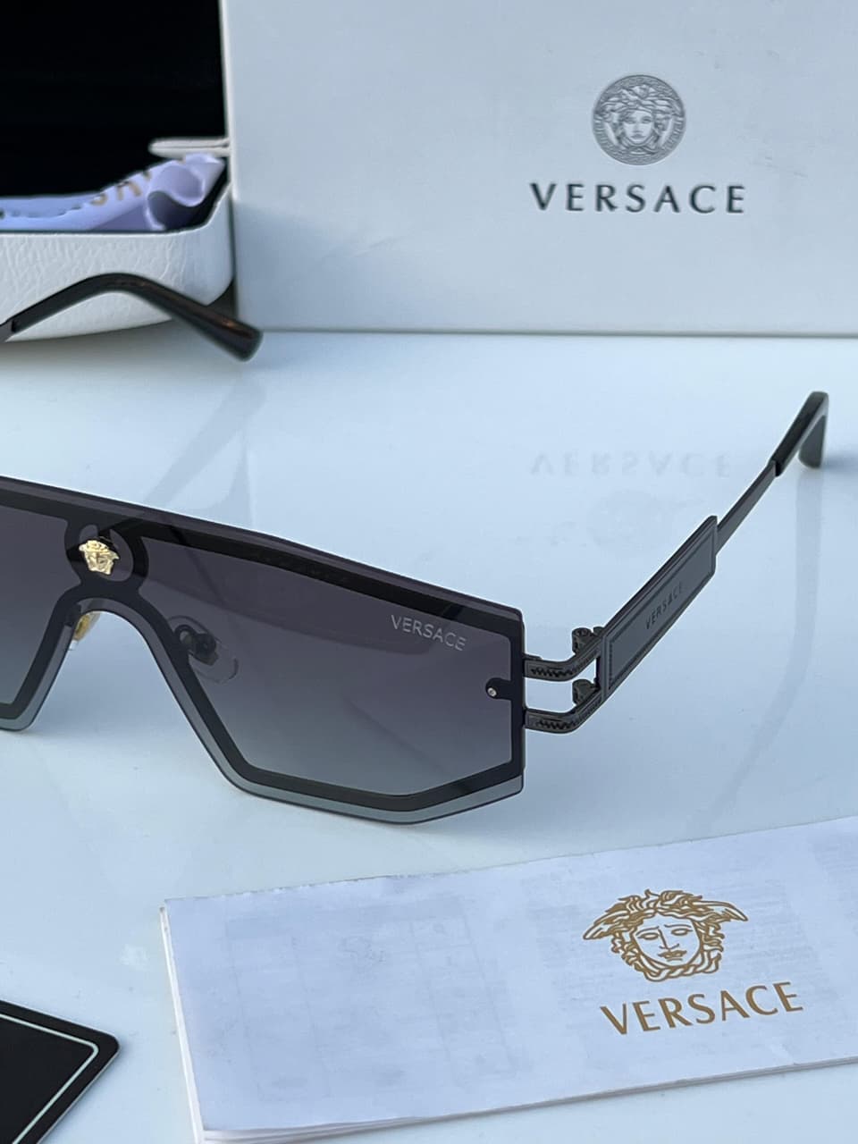 Ver__sace 995 gun brown SUNGLASS