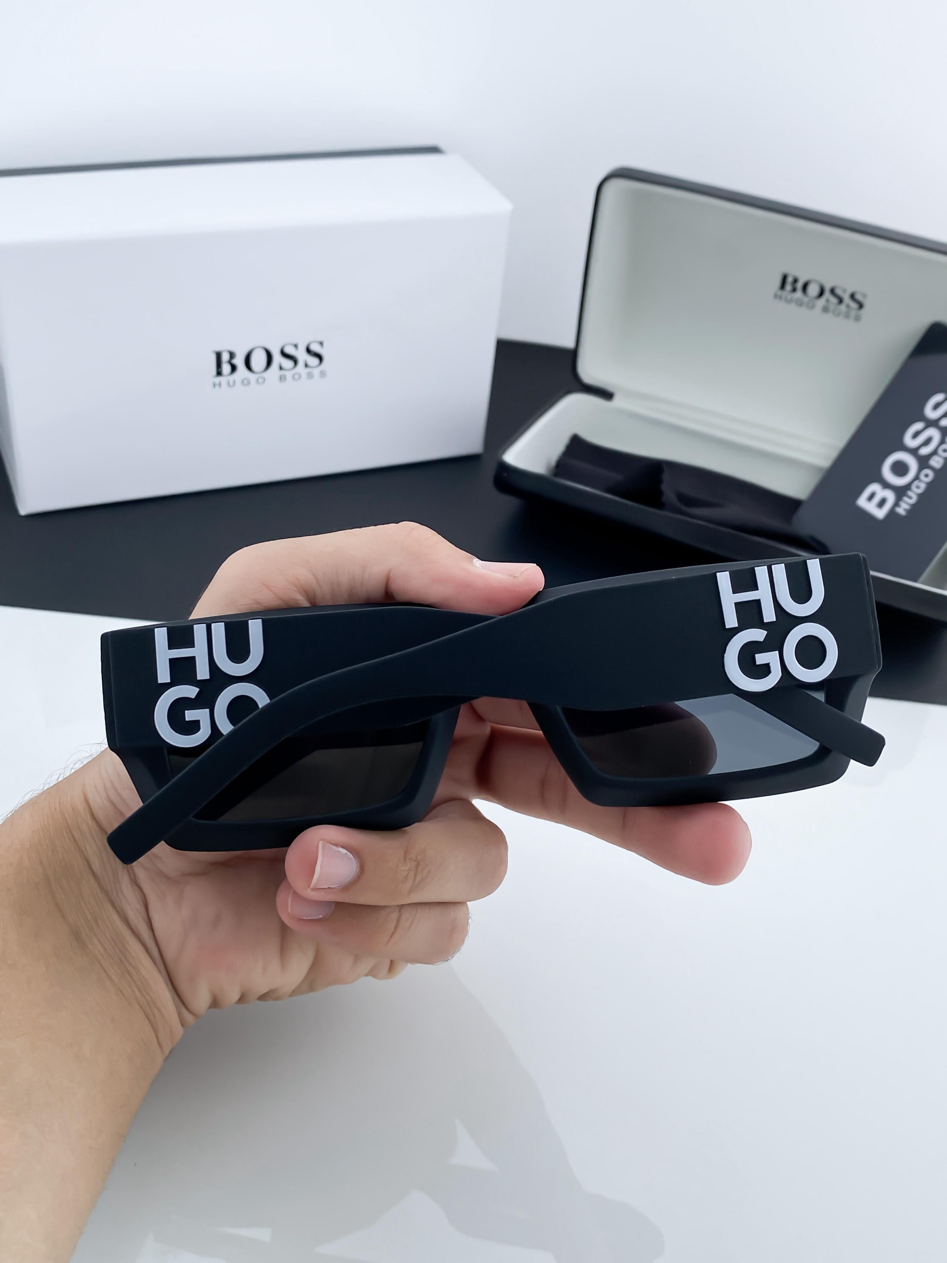 HU_GO BO_SS BLACK 1310  SUNGLASS
