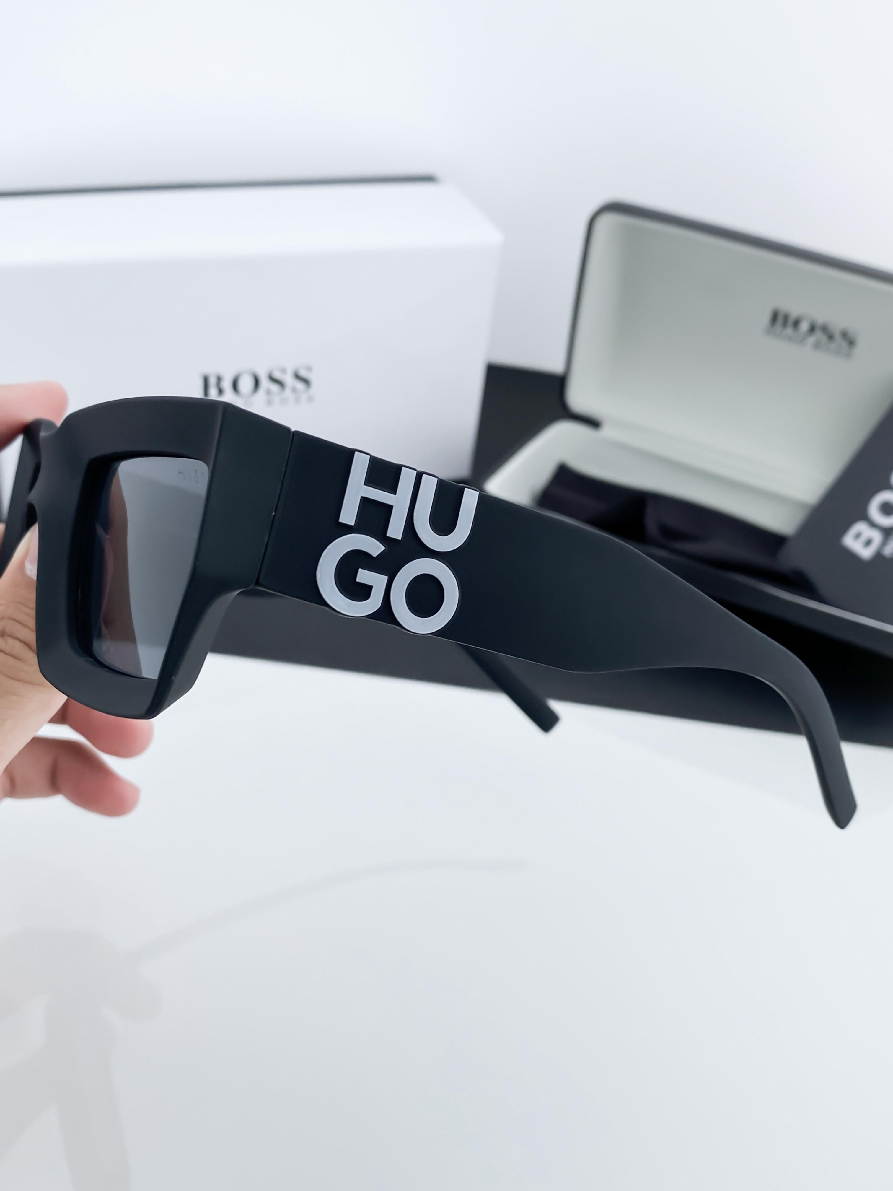 HU_GO BO_SS BLACK 1310  SUNGLASS