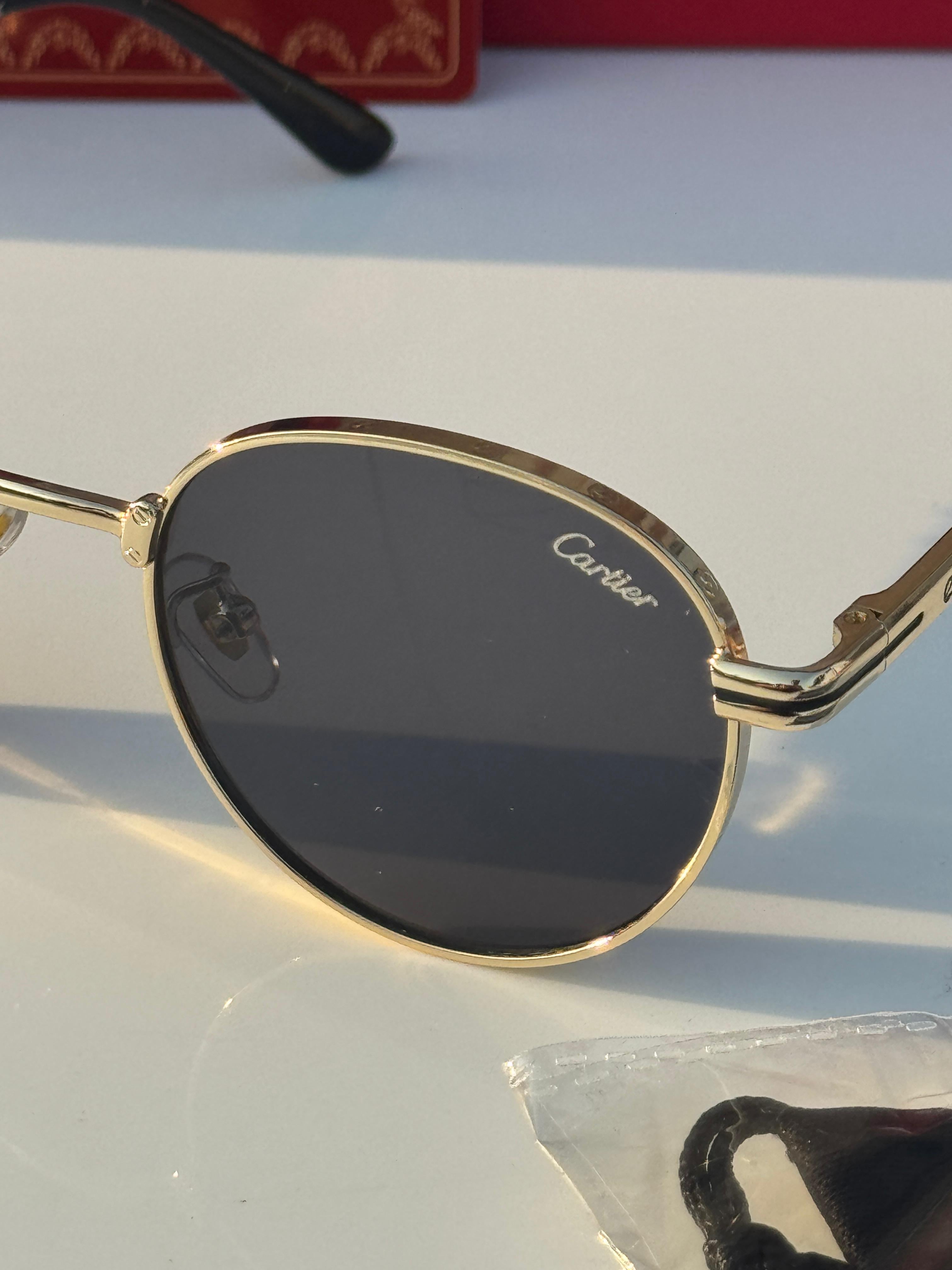 Carti__er 8832 gold black SUNGLASS