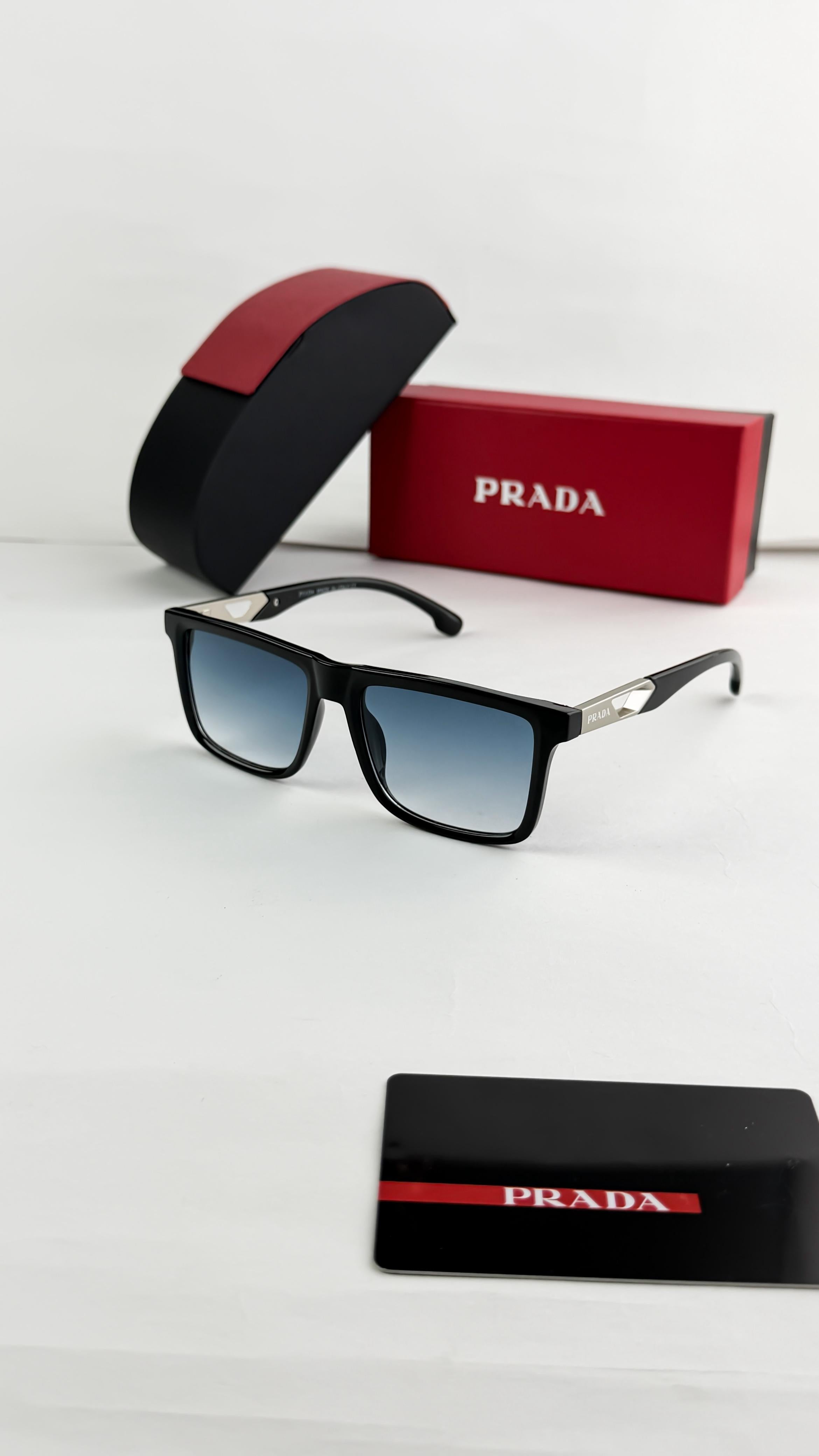PRA__DA SILVER BLUE 0898 SUNGLASS