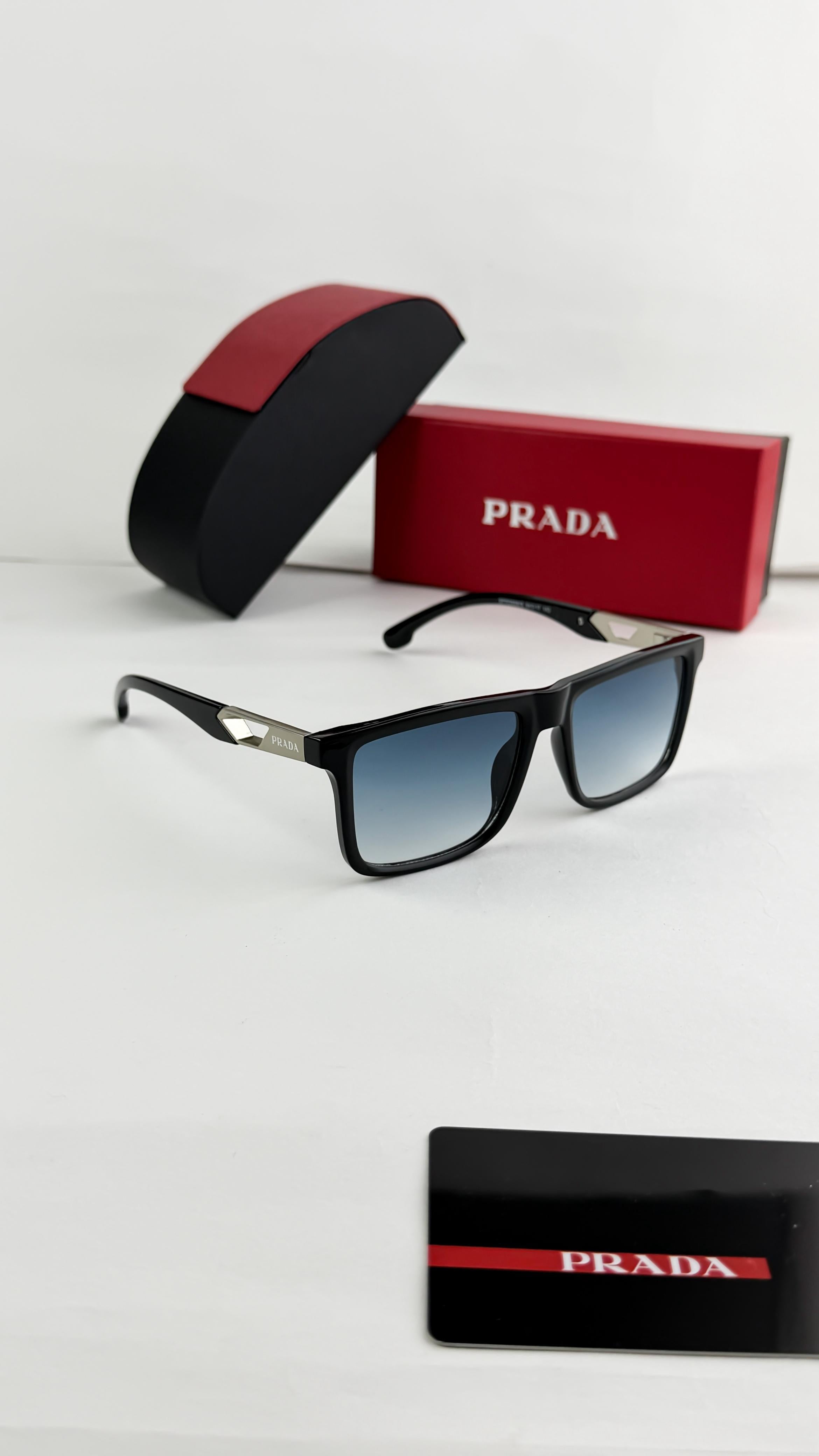 PRA__DA SILVER BLUE 0898 SUNGLASS