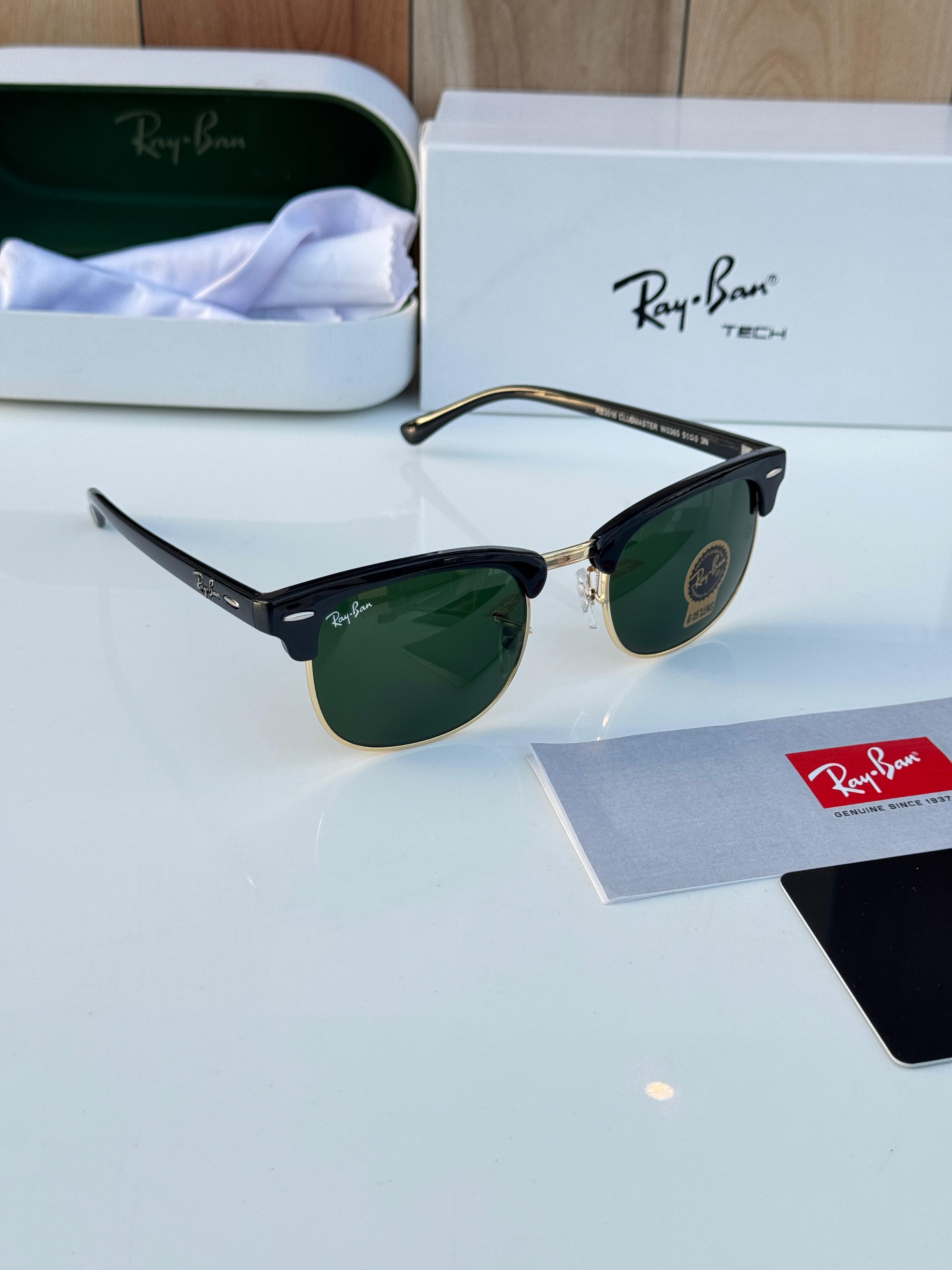 Ray_ban 3016 green gold  SUNGLASS