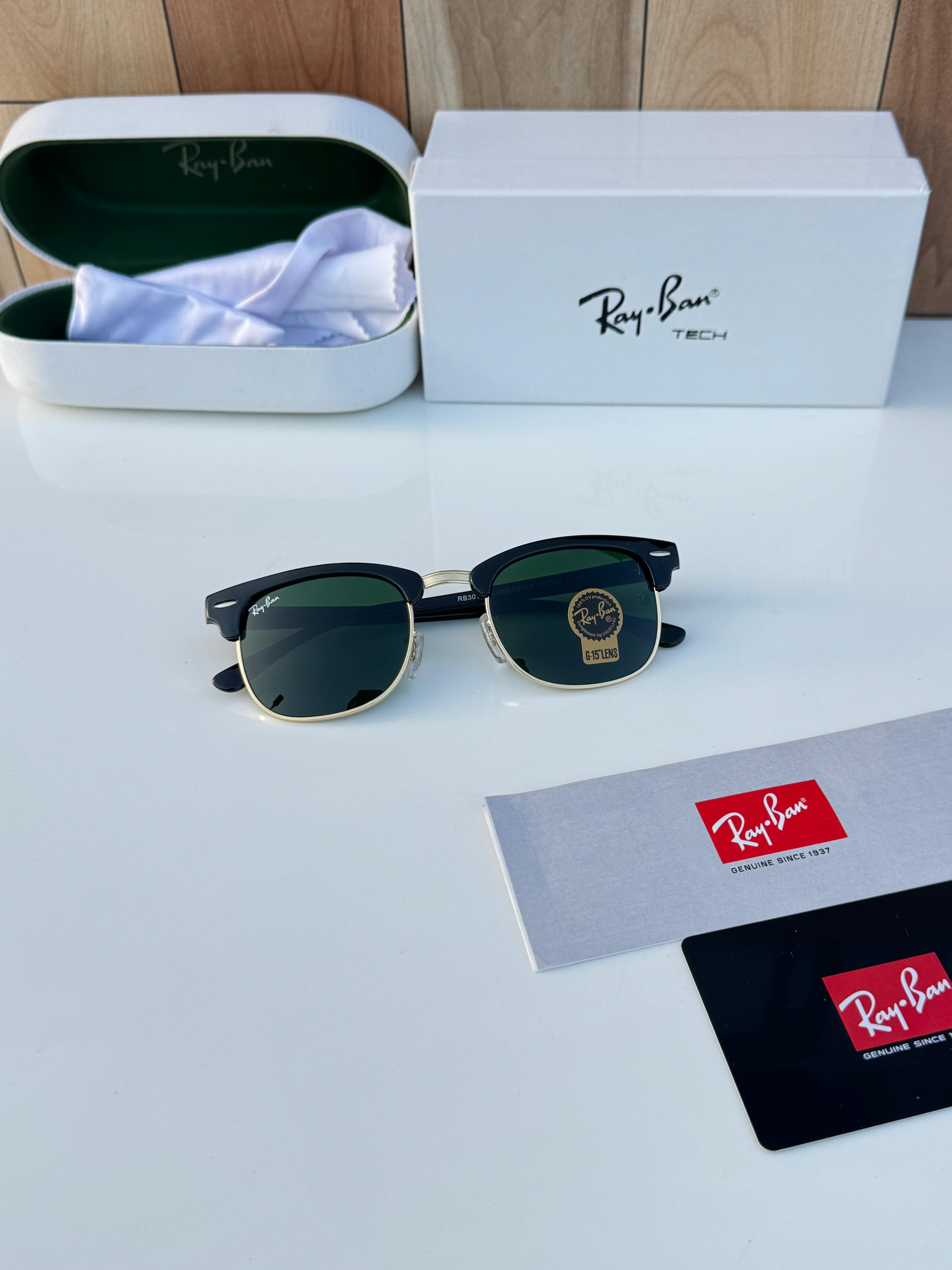 Ray_ban 3016 green gold  SUNGLASS