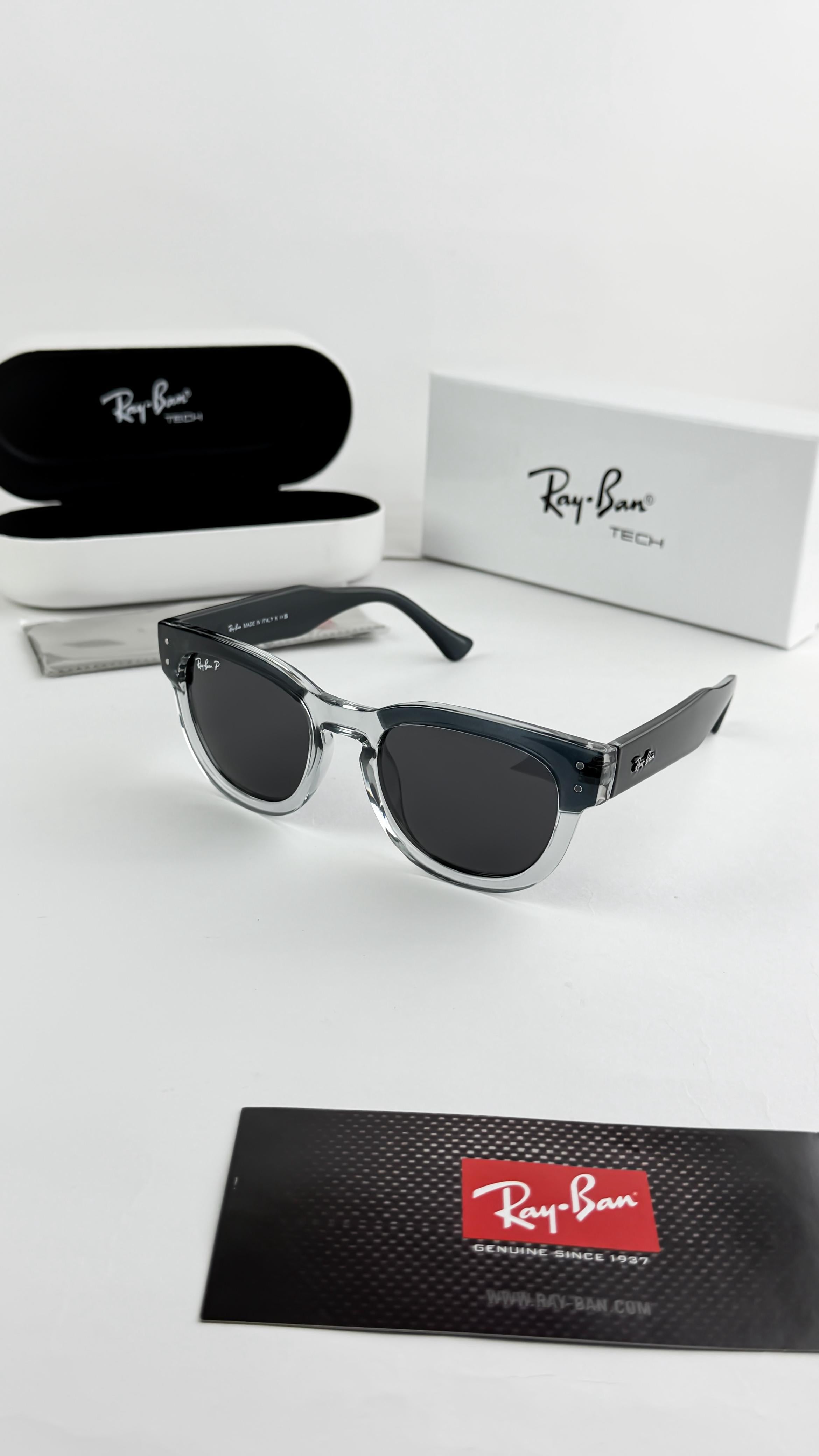 RAY_BAN TRANSPRENT BLUE 0298 SUNGLASS