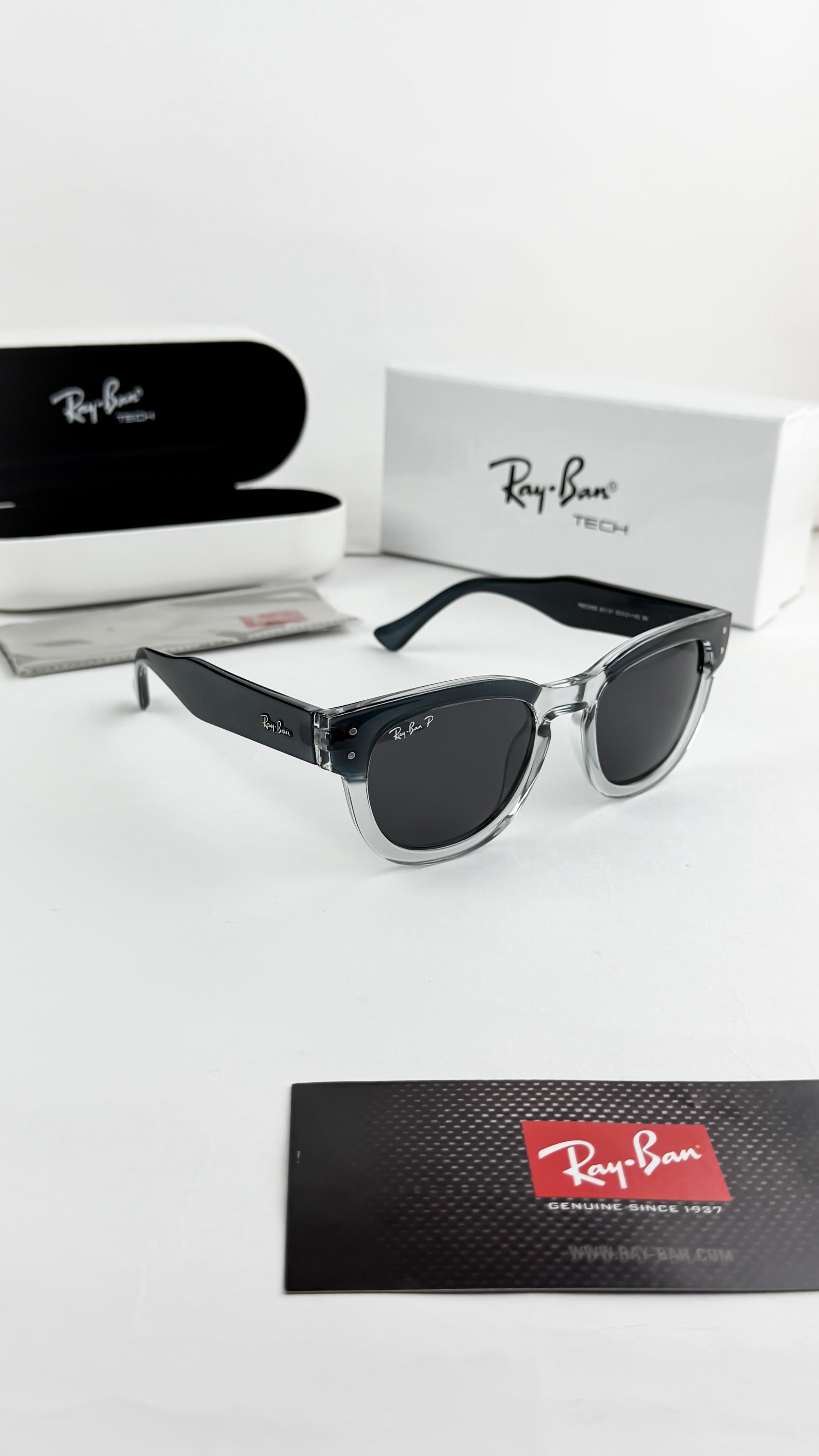 RAY_BAN TRANSPRENT BLUE 0298 SUNGLASS