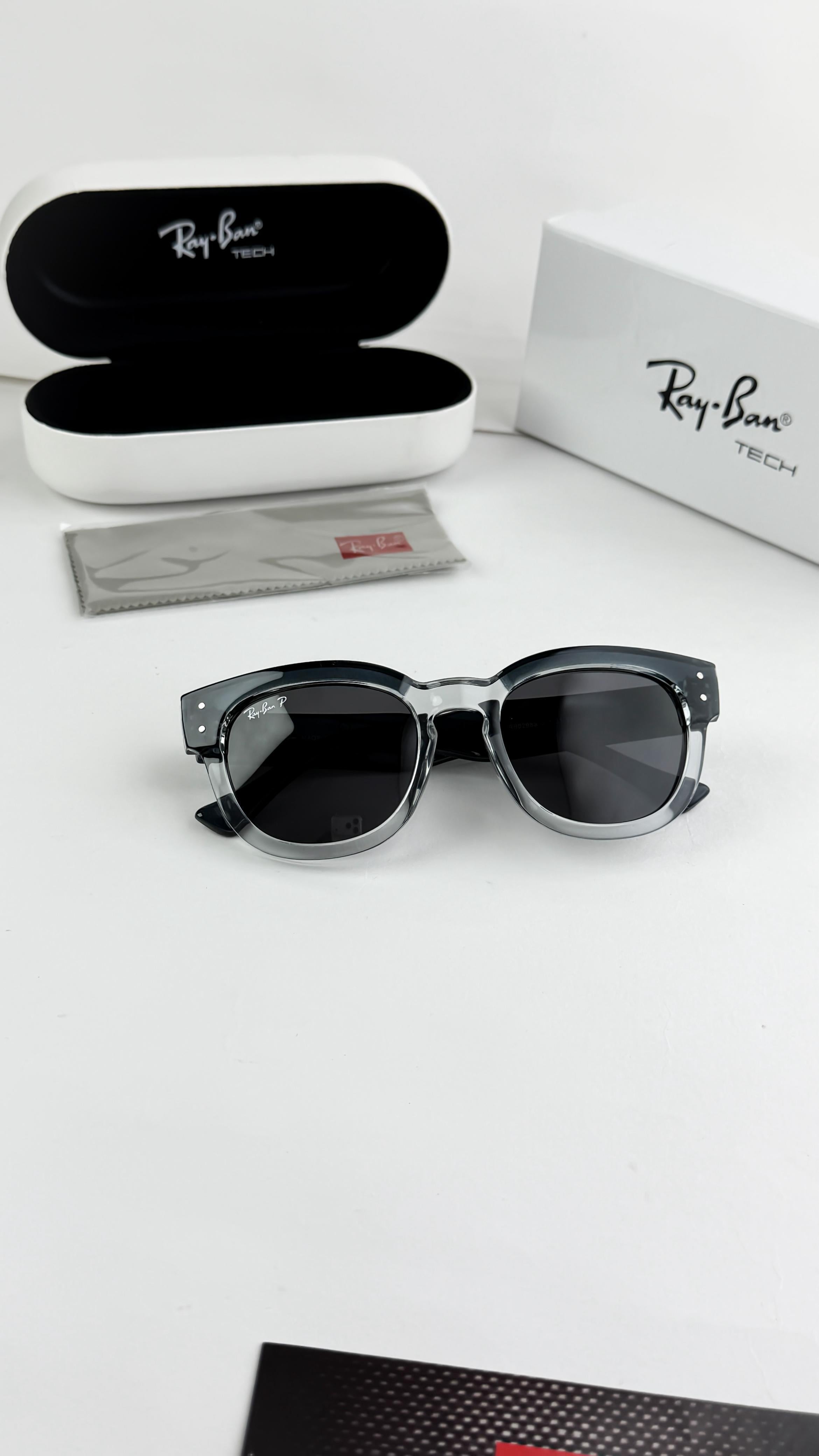 RAY_BAN TRANSPRENT BLUE 0298 SUNGLASS
