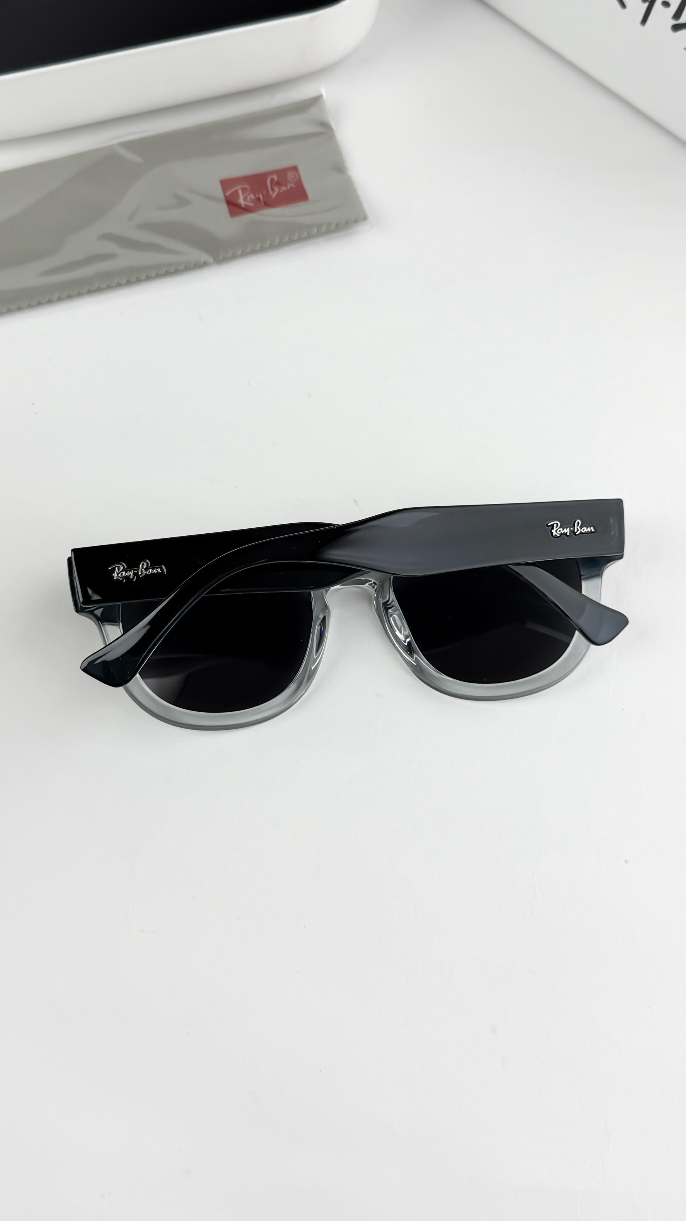 RAY_BAN TRANSPRENT BLUE 0298 SUNGLASS