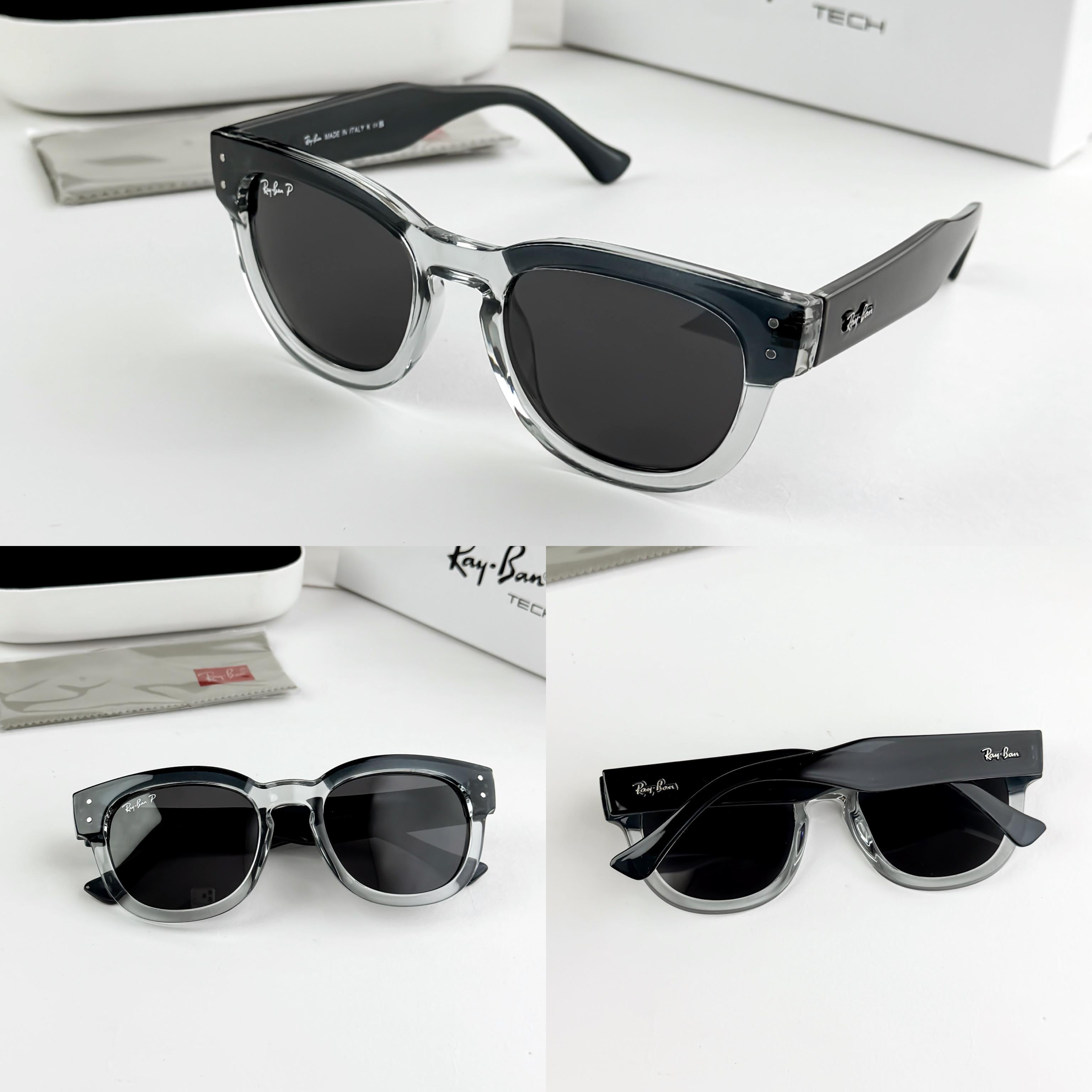 RAY_BAN TRANSPRENT BLUE 0298 SUNGLASS