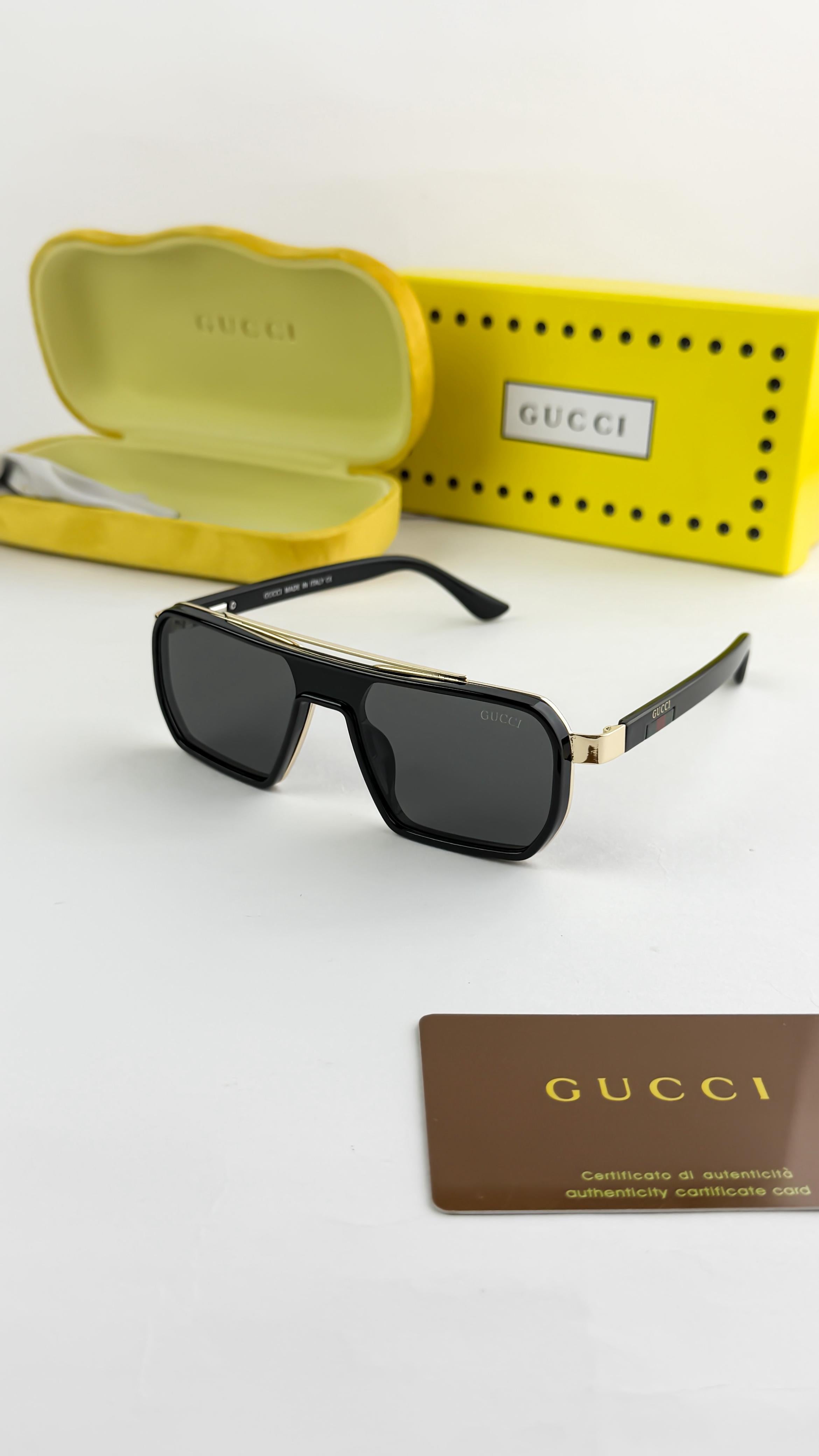 GU_CCI GOLD BLACK 9125  SUNGLASS