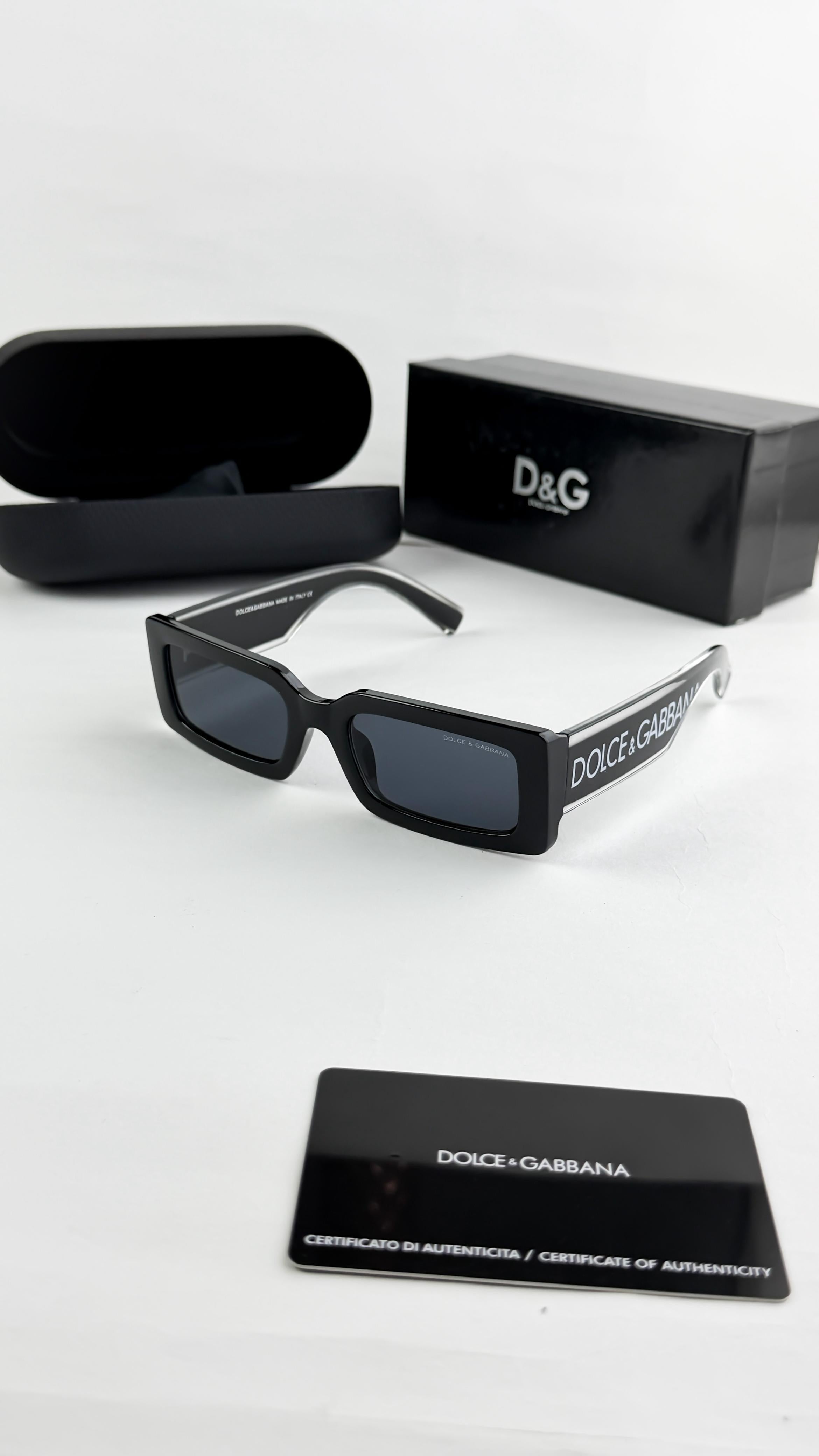 DOL__CE GAB_ANA TRANSPRENT BLACK 6187 SUNGLASS