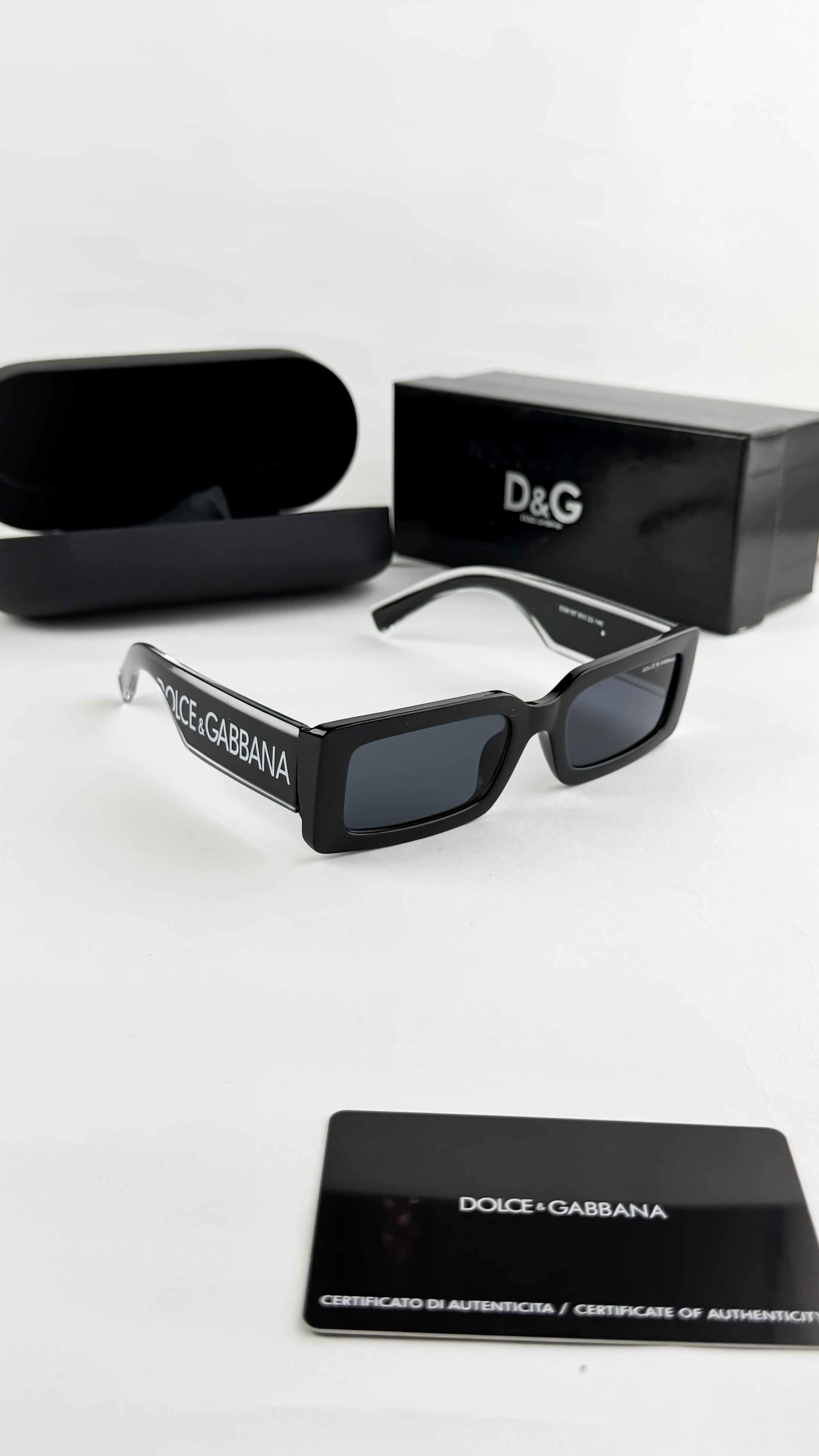 DOL__CE GAB_ANA TRANSPRENT BLACK 6187 SUNGLASS