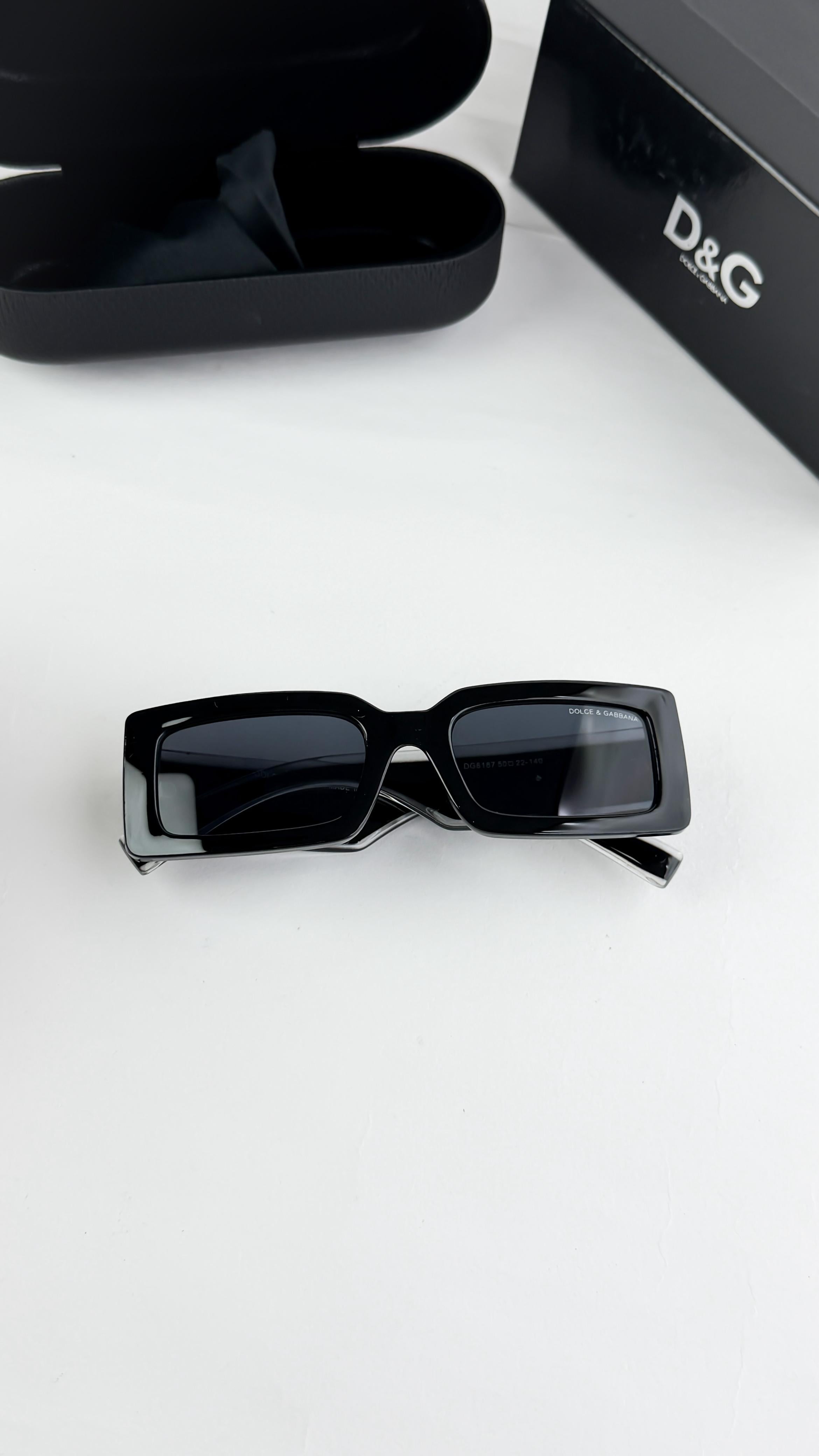 DOL__CE GAB_ANA TRANSPRENT BLACK 6187 SUNGLASS
