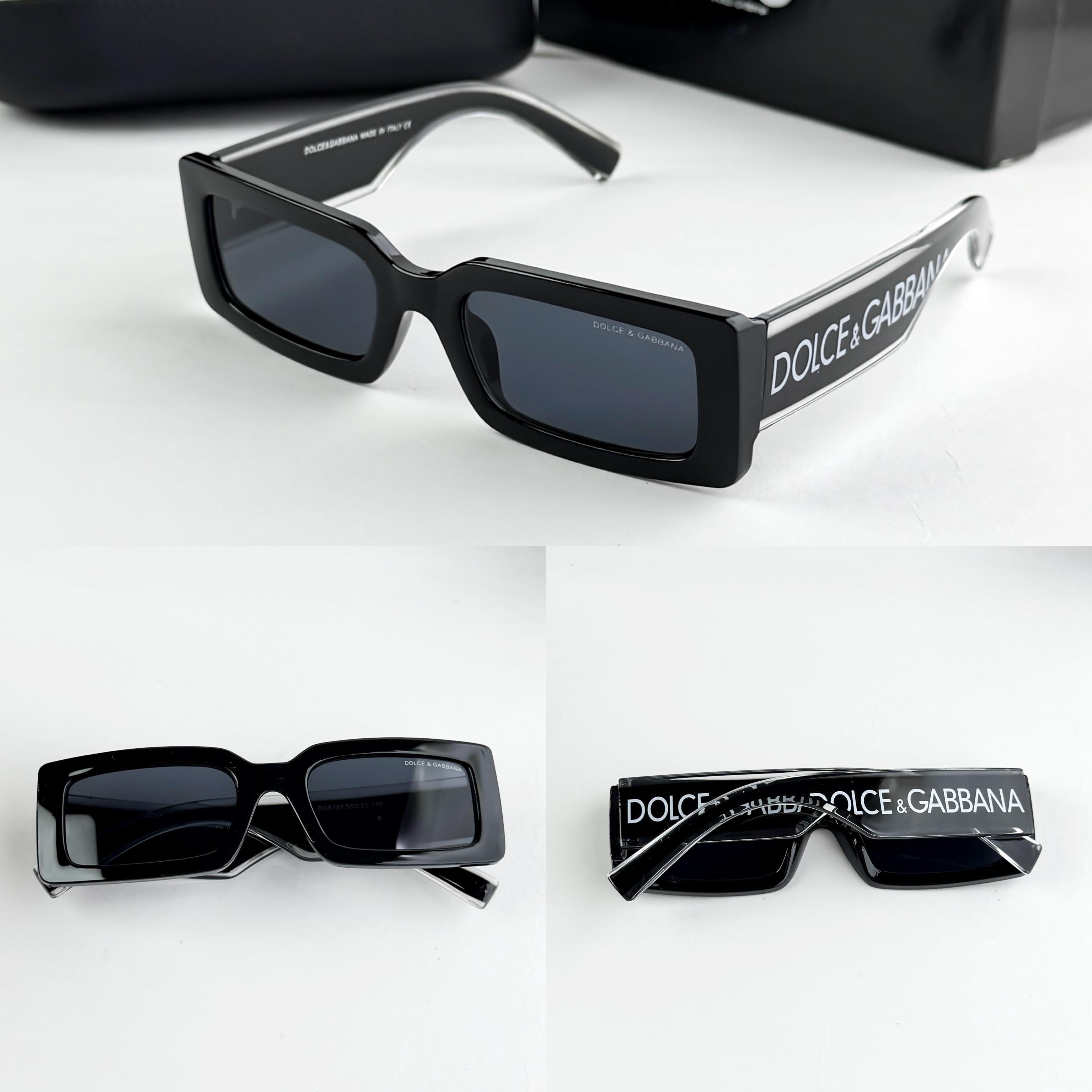 DOL__CE GAB_ANA TRANSPRENT BLACK 6187 SUNGLASS