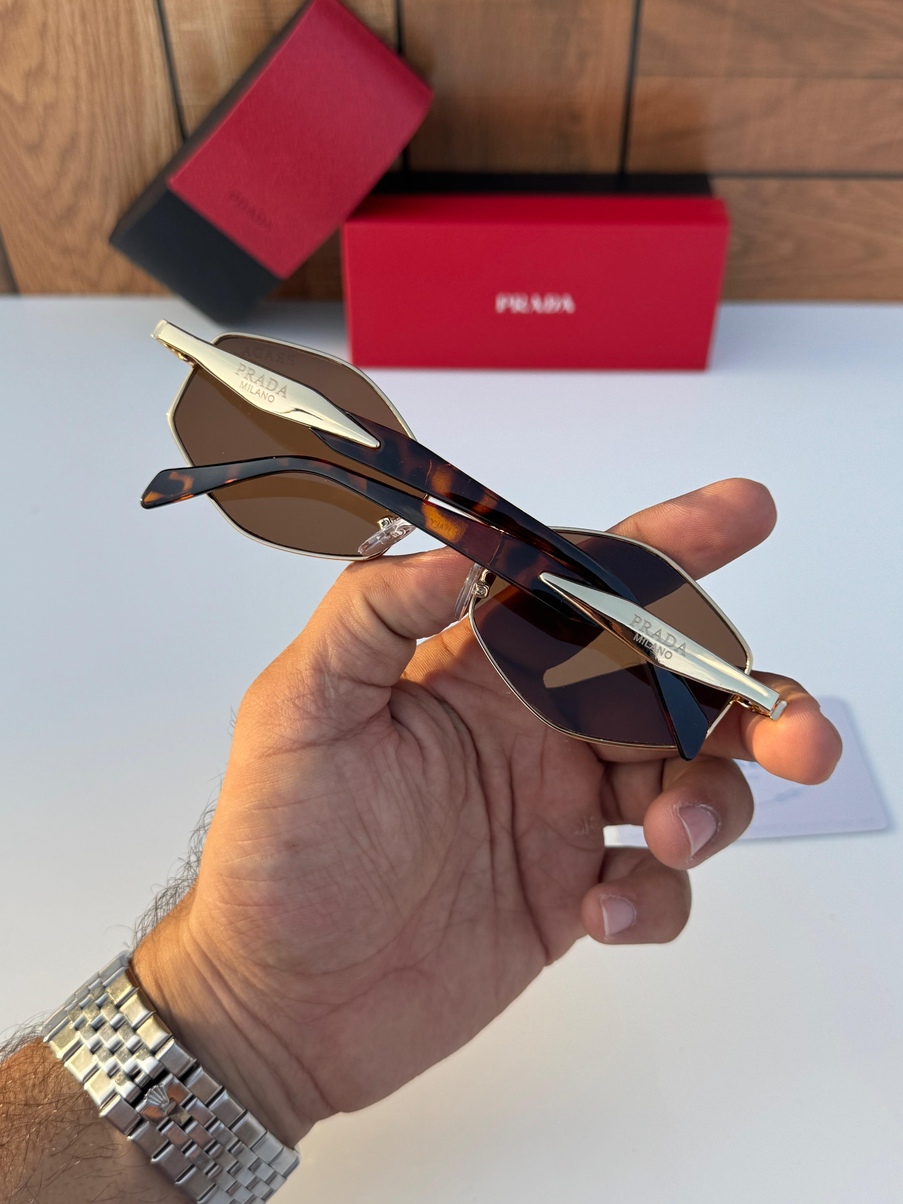 P_rada 58081 gold brown SUNGLASS