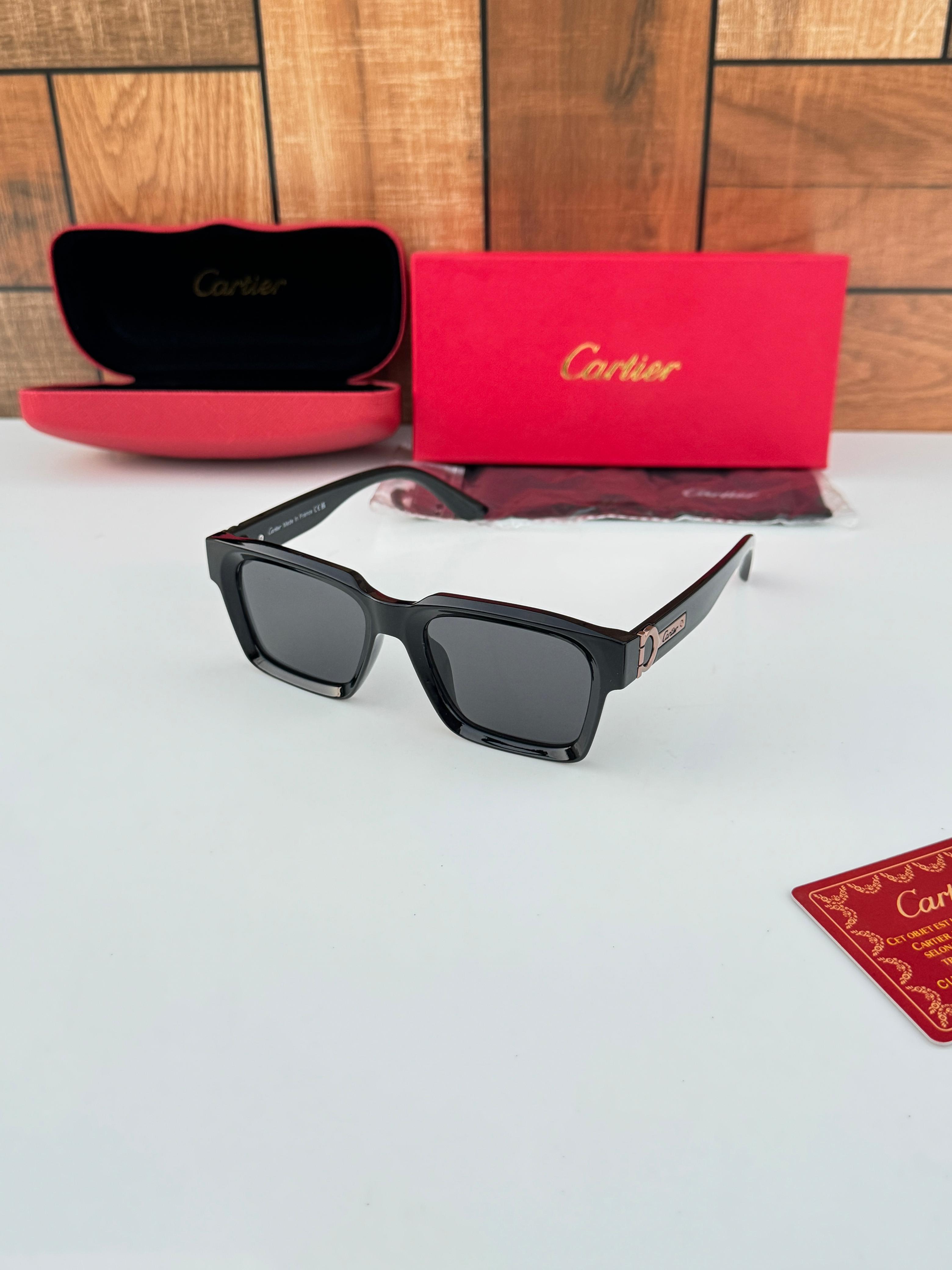 Ca_rtier 580 black SUNGLASS