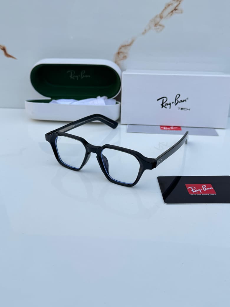 Ray_ban 1115 black plano SUNGLASS