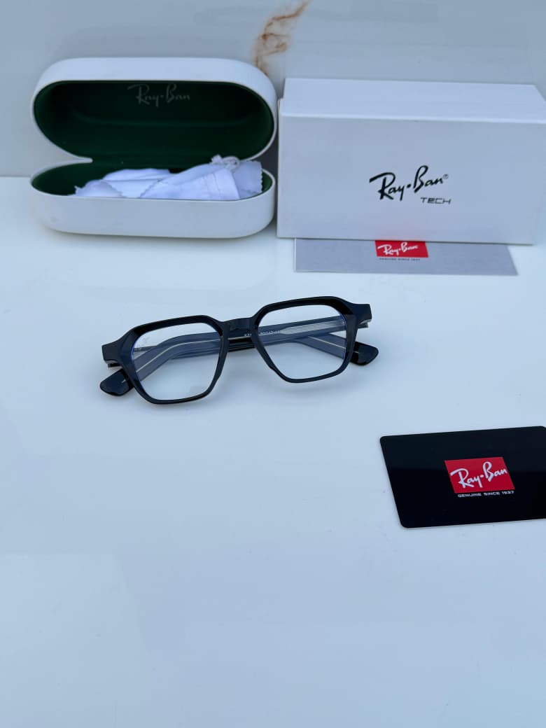 Ray_ban 1115 black plano SUNGLASS