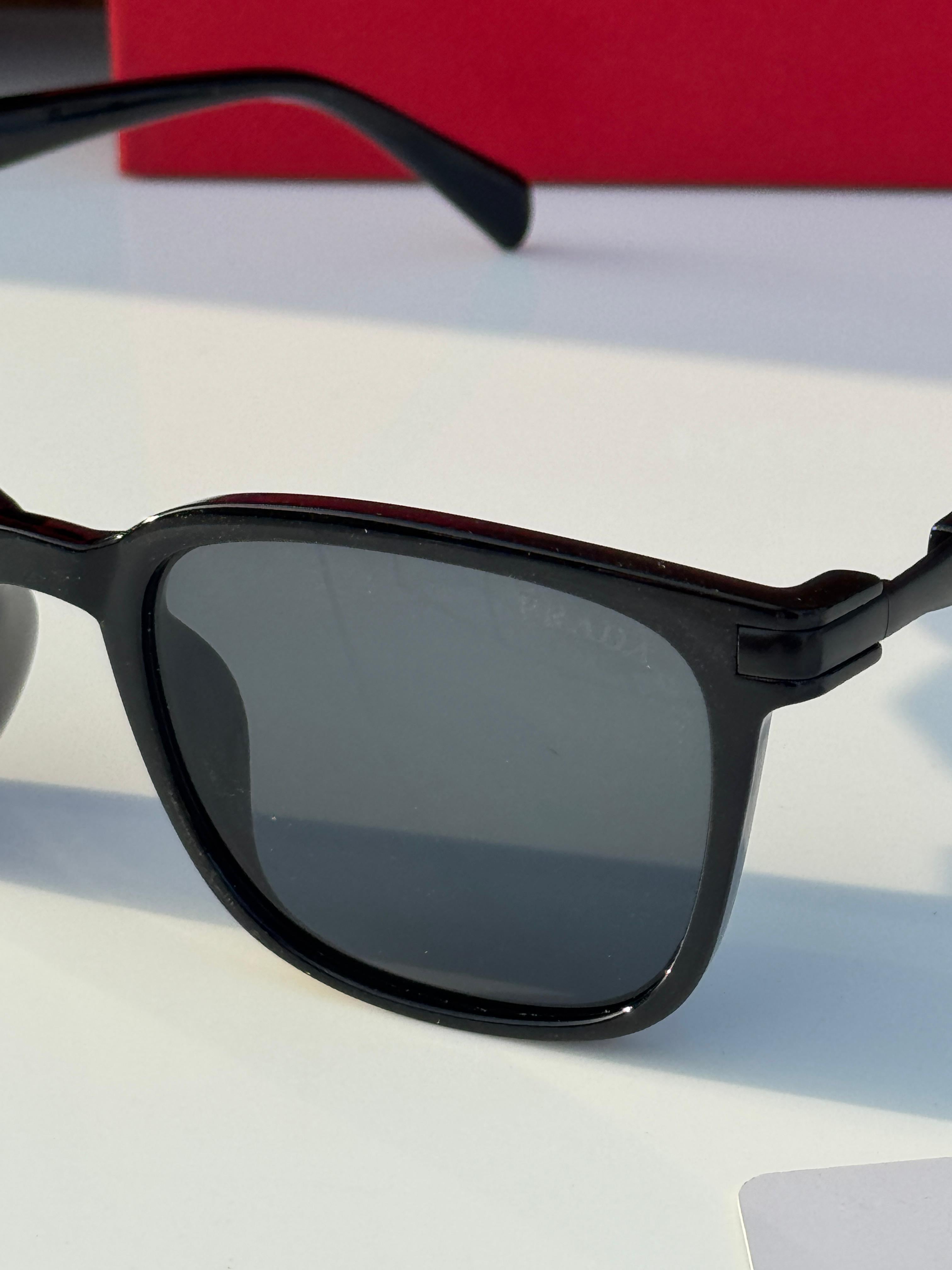 Pr_ada 58177 full black SUNGLASS