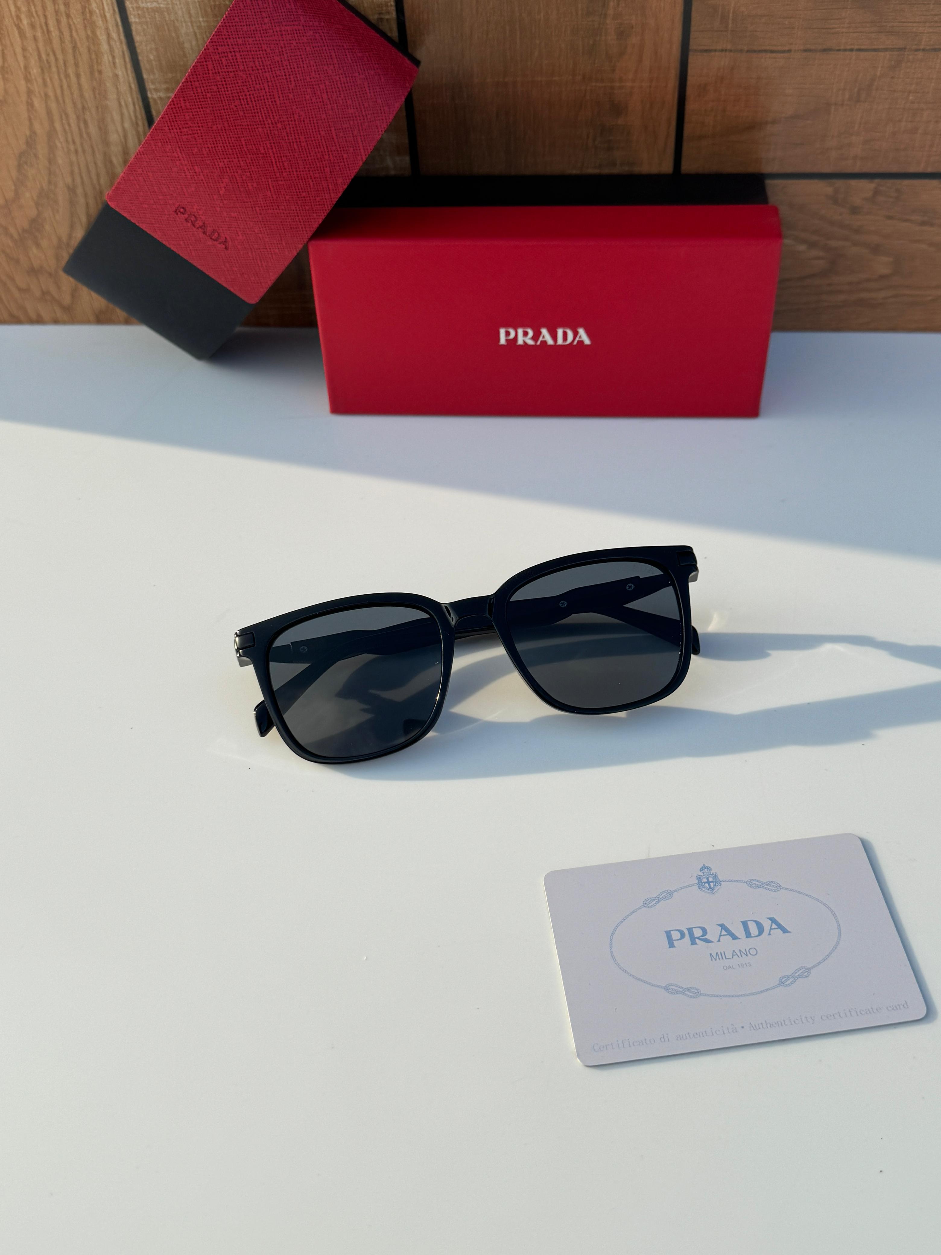 Pr_ada 58177 full black SUNGLASS
